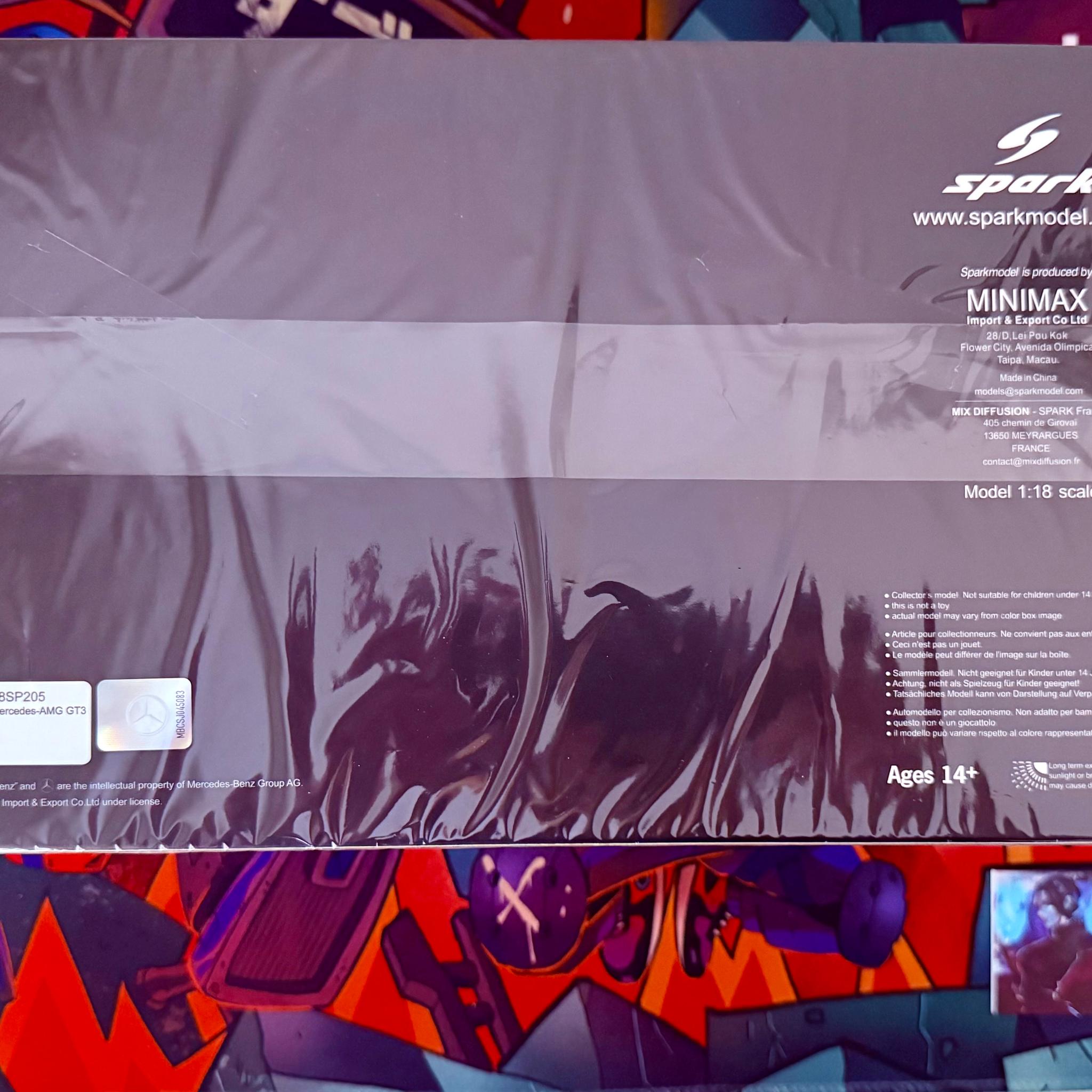 Mercedes AMG GT3 | MSI Limited Edition 1/18 Model