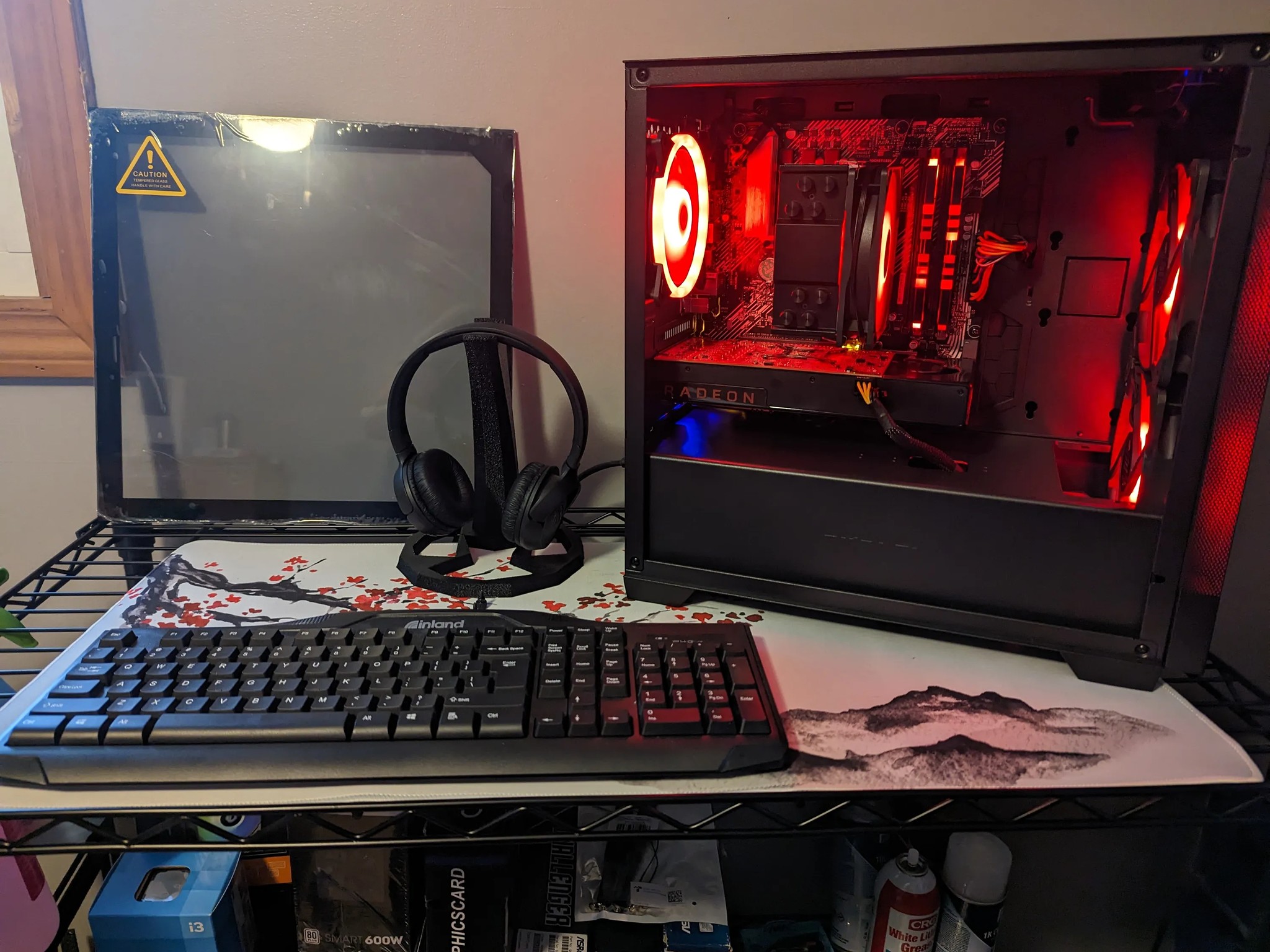 Gaming PC Ryzen 5 5500, 16GB DDR4, 512GB SSD, RX 570X 8GB