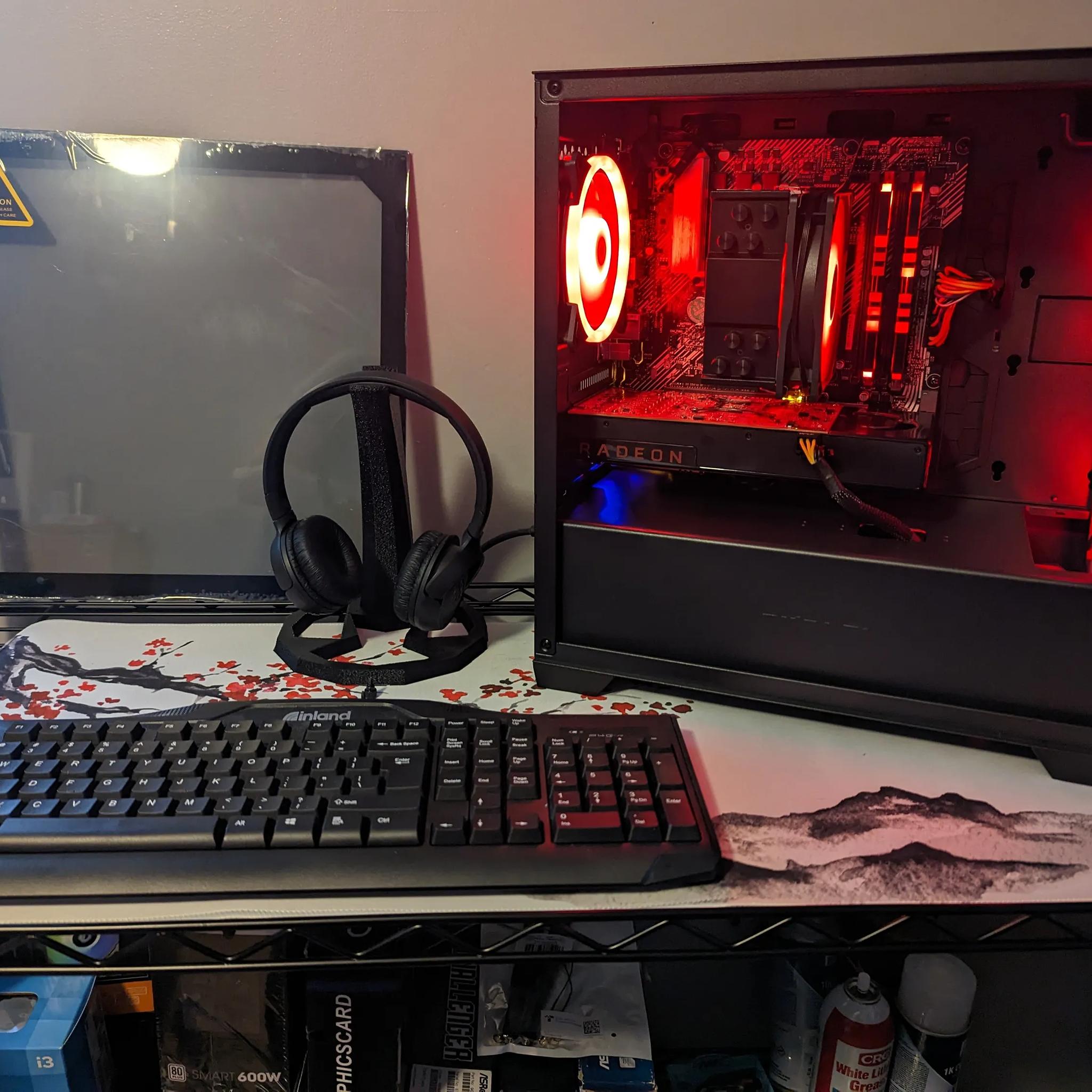 Gaming PC Ryzen 5 5500, 16GB DDR4, 512GB SSD, RX 570X 8GB