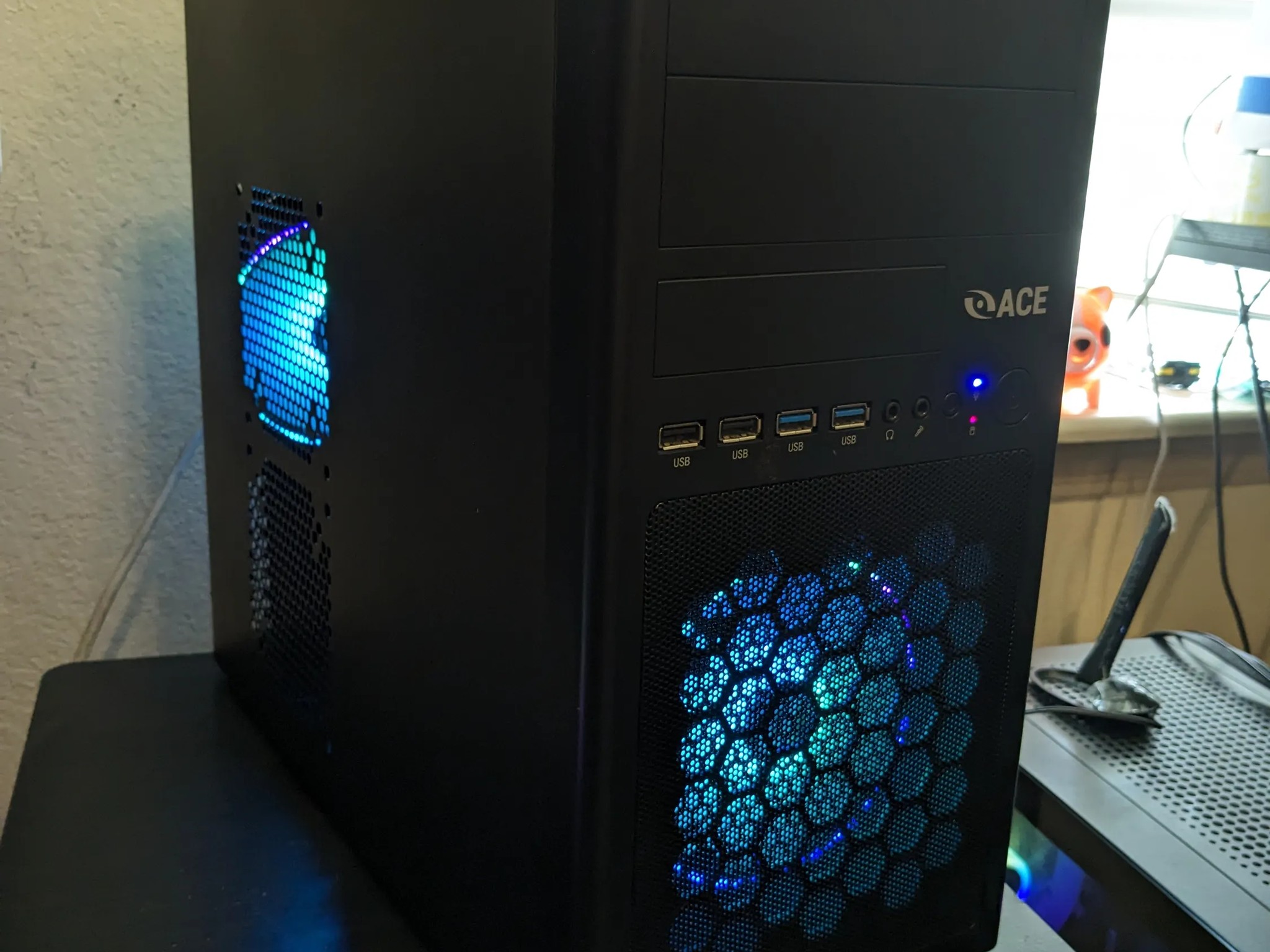 FREE SHIP|| Xeon 1220v2 (Same as i5-3450), 16GB RAM, GTX 760 2GB, 480GB SSD, WiFI, RGB, Win10
