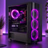 💜 VIOLET Gaming PC | RTX 3060 12GB | i5-11600K | 16GB RAM | 1.5TB TOTAL | WiFi & BT | FREE SHIP