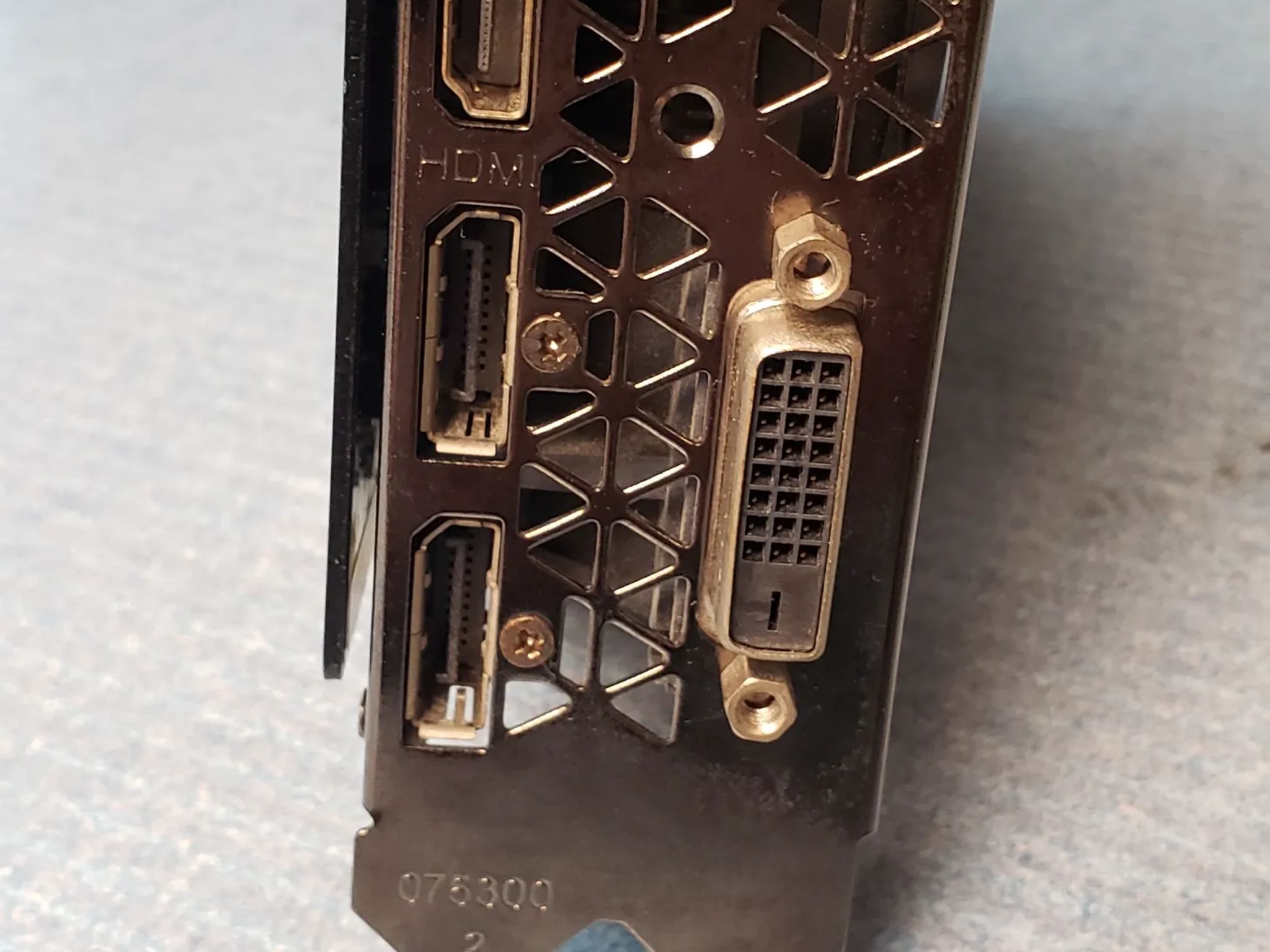 Zotac GTX 1080 mini graphics card.
