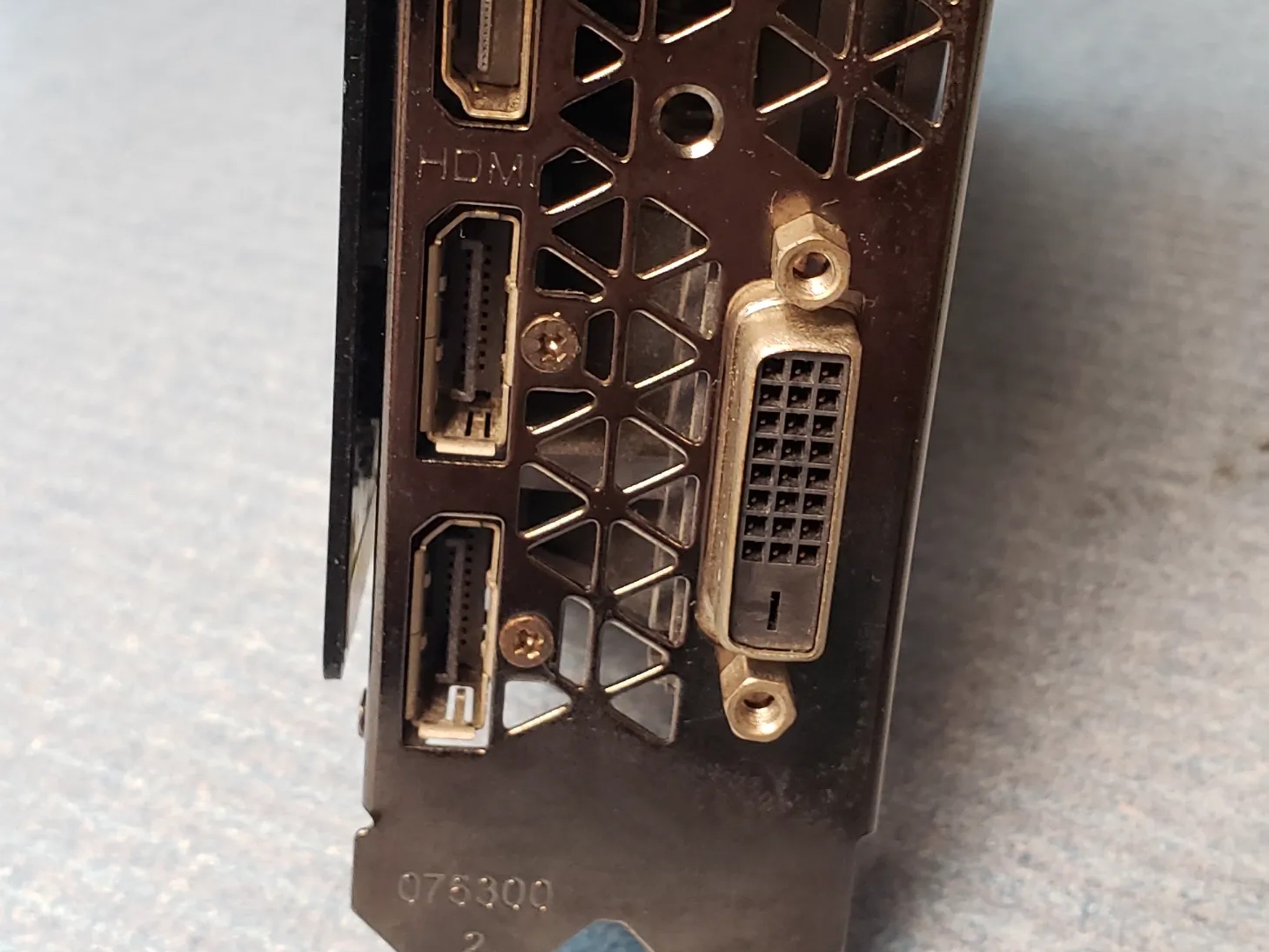 Zotac GTX 1080 mini graphics card.
