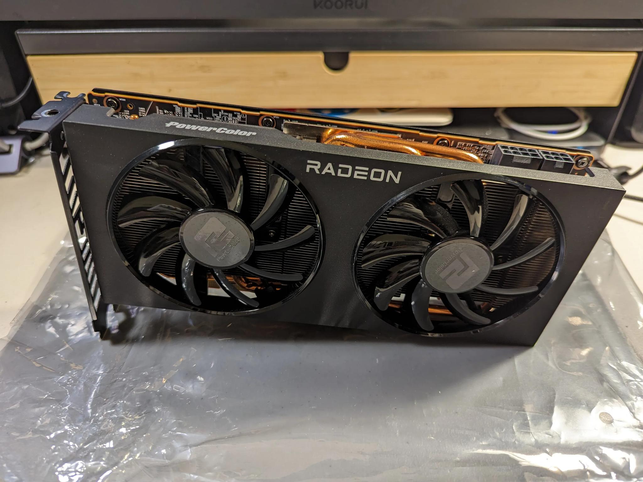 PowerColor Fighter Radeon RX 6700 XT 12 GB. Used, Perfect for SFF Cases! High FPS 1080p/60 FPS 1440p