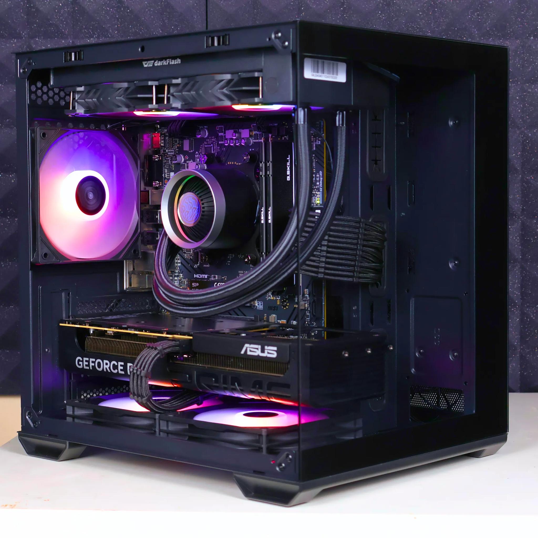 ⚫ Ryzen 5 9600X/RTX 5060Ti 16GB Gaming/Streaming PC ⚫
