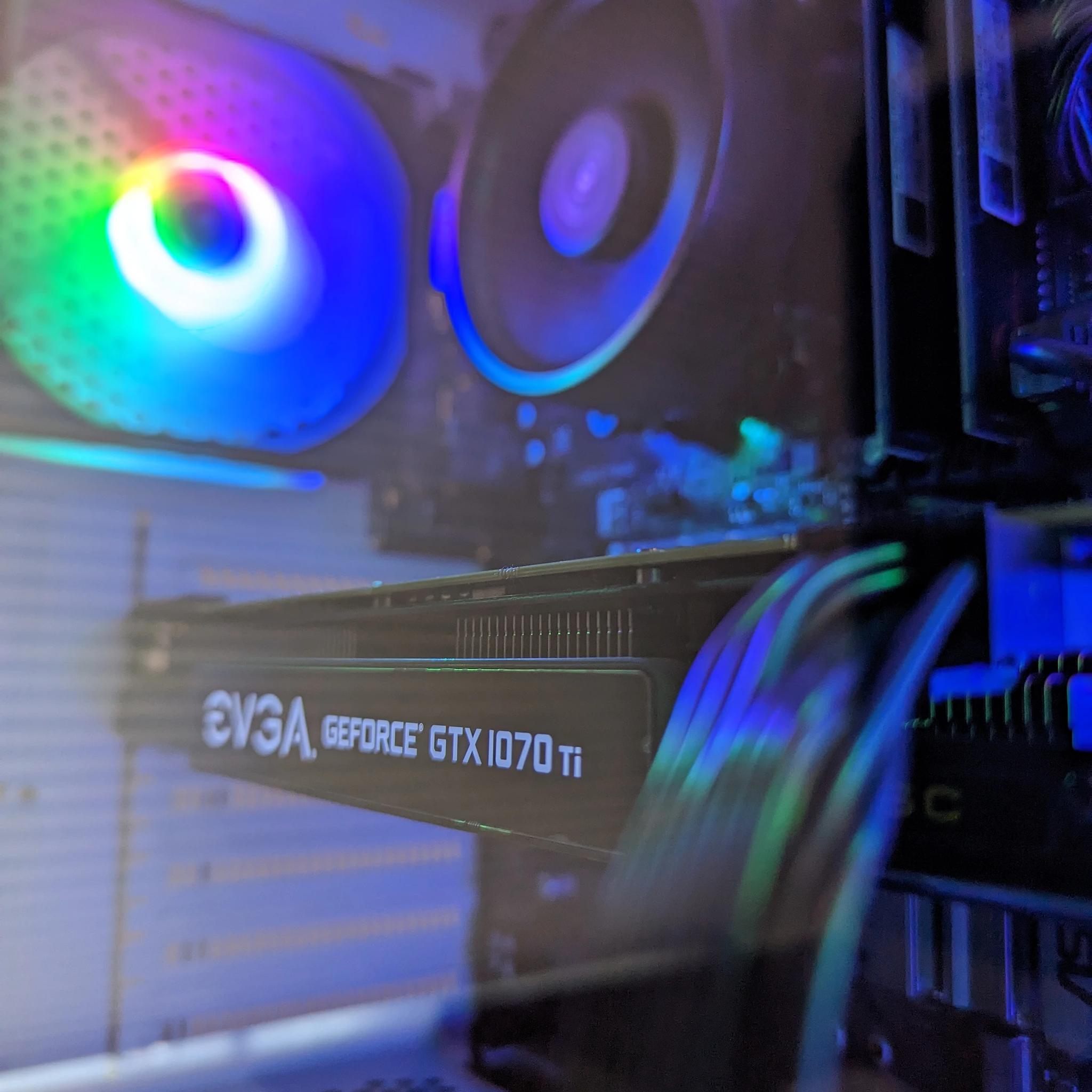 JT-1 | Ryzen 5 1600 | GTX 1070 Ti | 16GB RAM | 512GB SSD | Wi-Fi | Windows 10 Pro