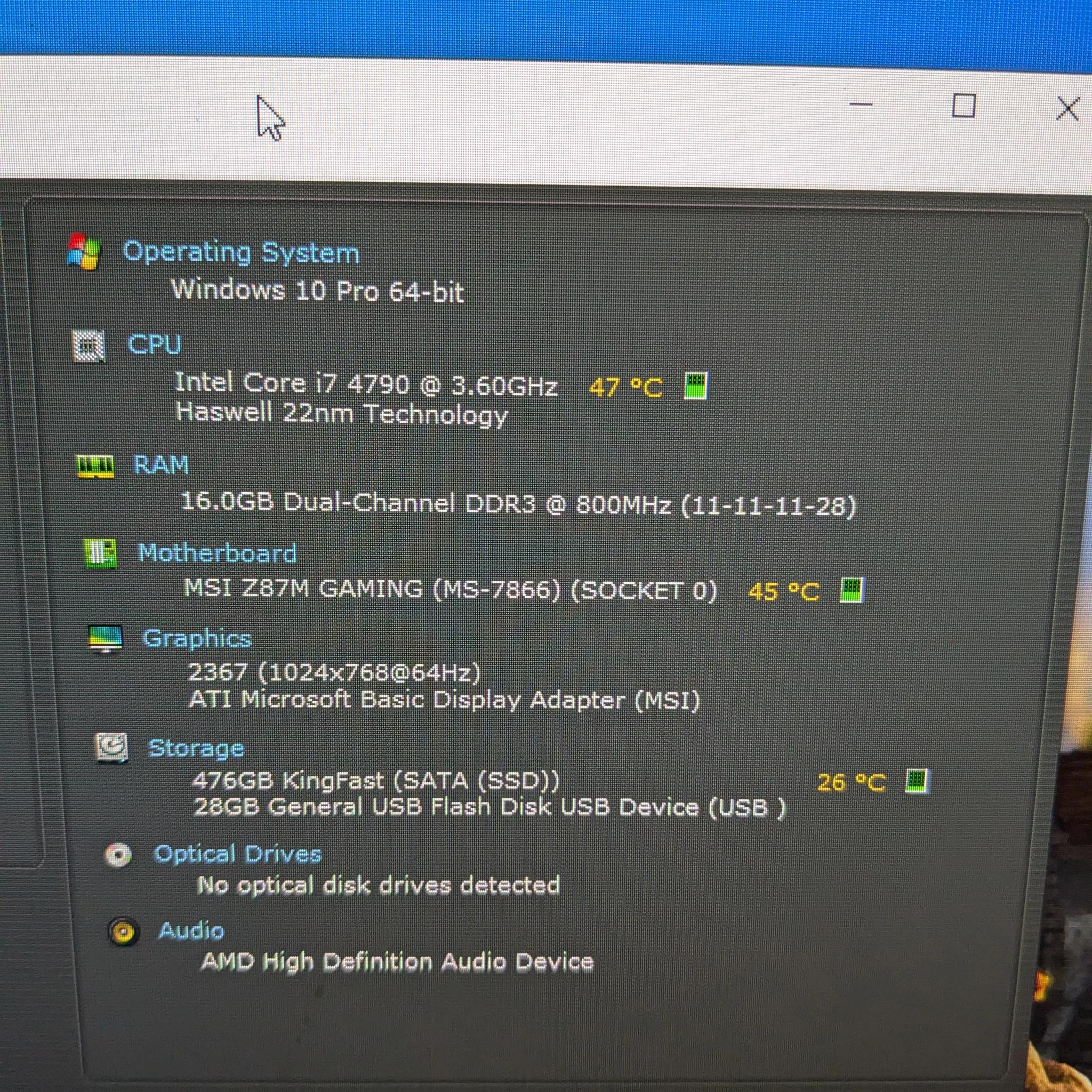 FREE SHIP || Starter Cube || i7-4790, 16GB RAM, RX 480 4GB, 512GB SSD, New PSU, WiFi, RGB, Win10
