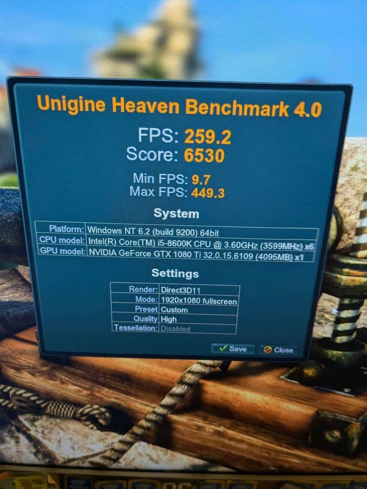 200 FPS Fortnite | Gaming PC | i5-8600k, GTX 1080 Ti, 16GB DDR4, 500GB SSD, Win11, WiFi