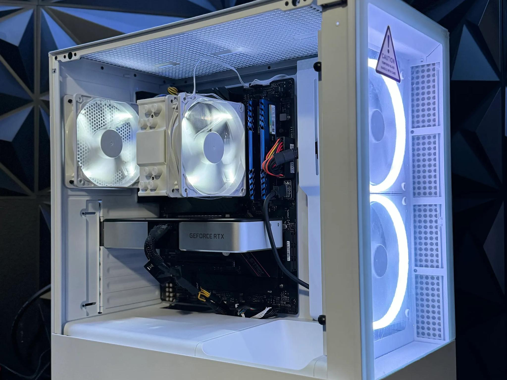 ❄️Blue Ice Build❄️  Ryzen 7 5700x | RTX 3060ti 🧊