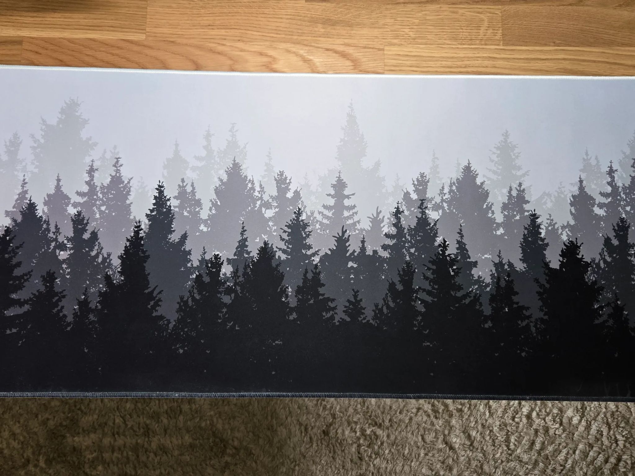Large Mouse Pad (Forest Theme)