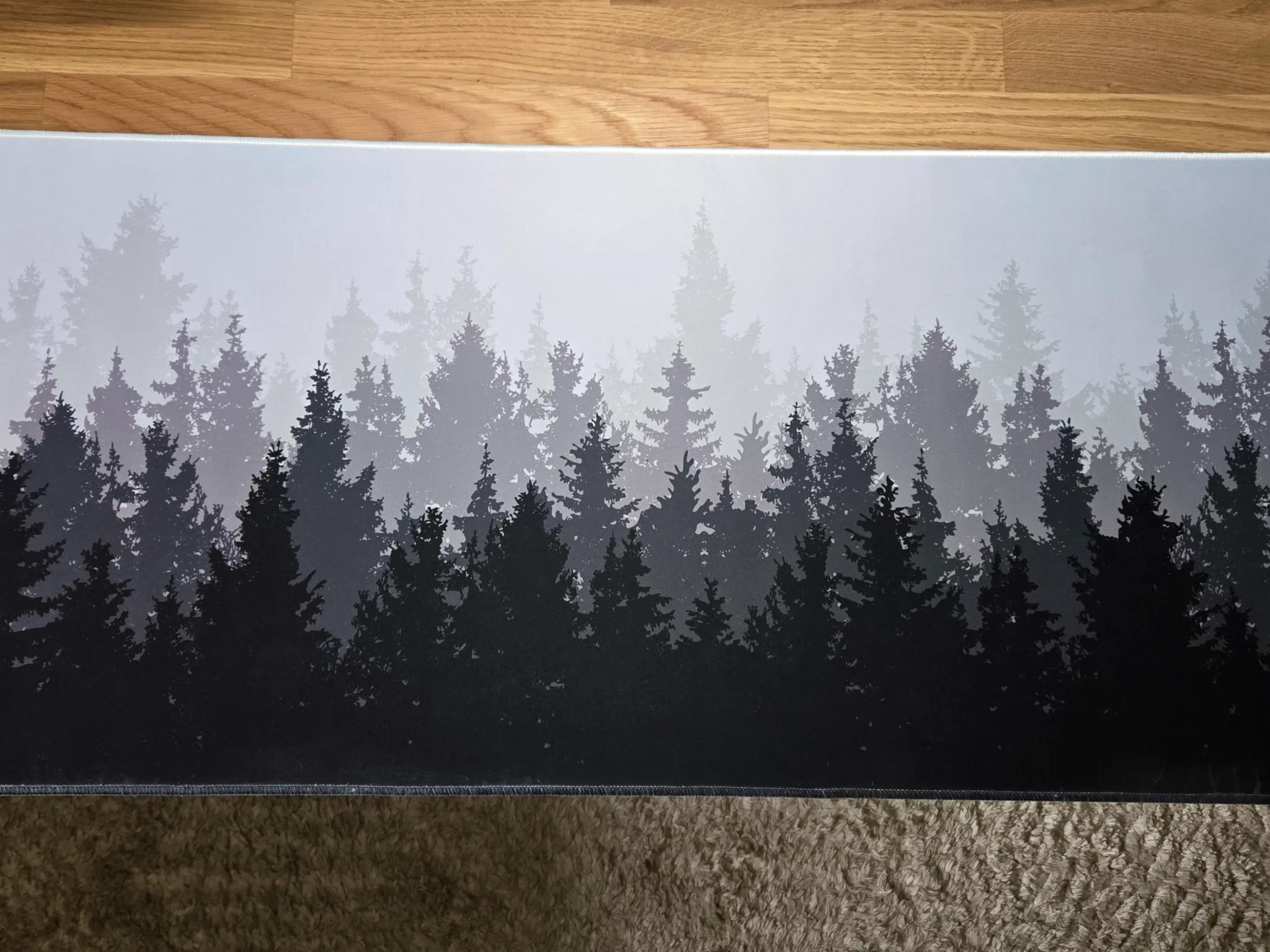 Large Mouse Pad (Forest Theme)