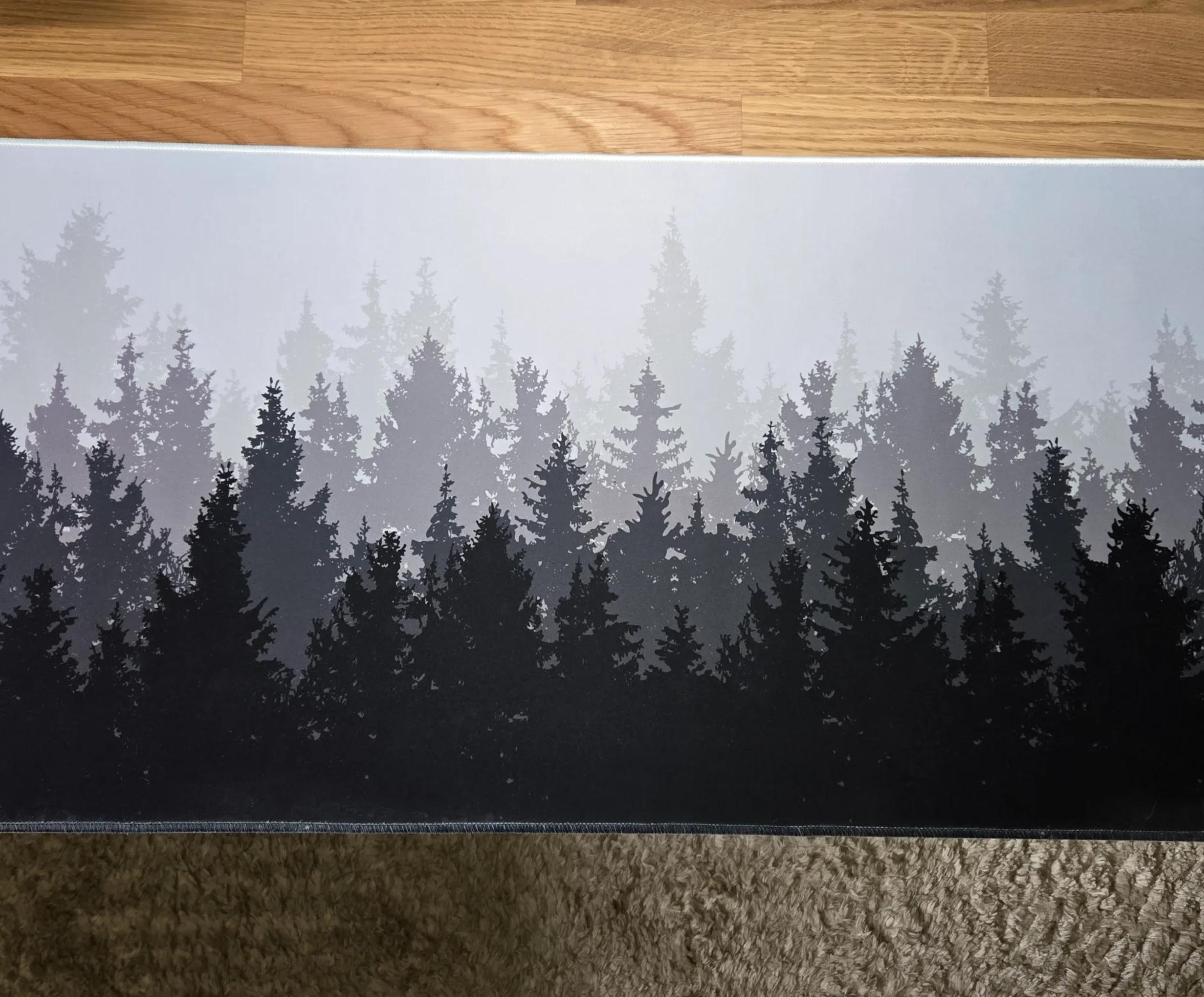 Large Mouse Pad (Forest Theme)