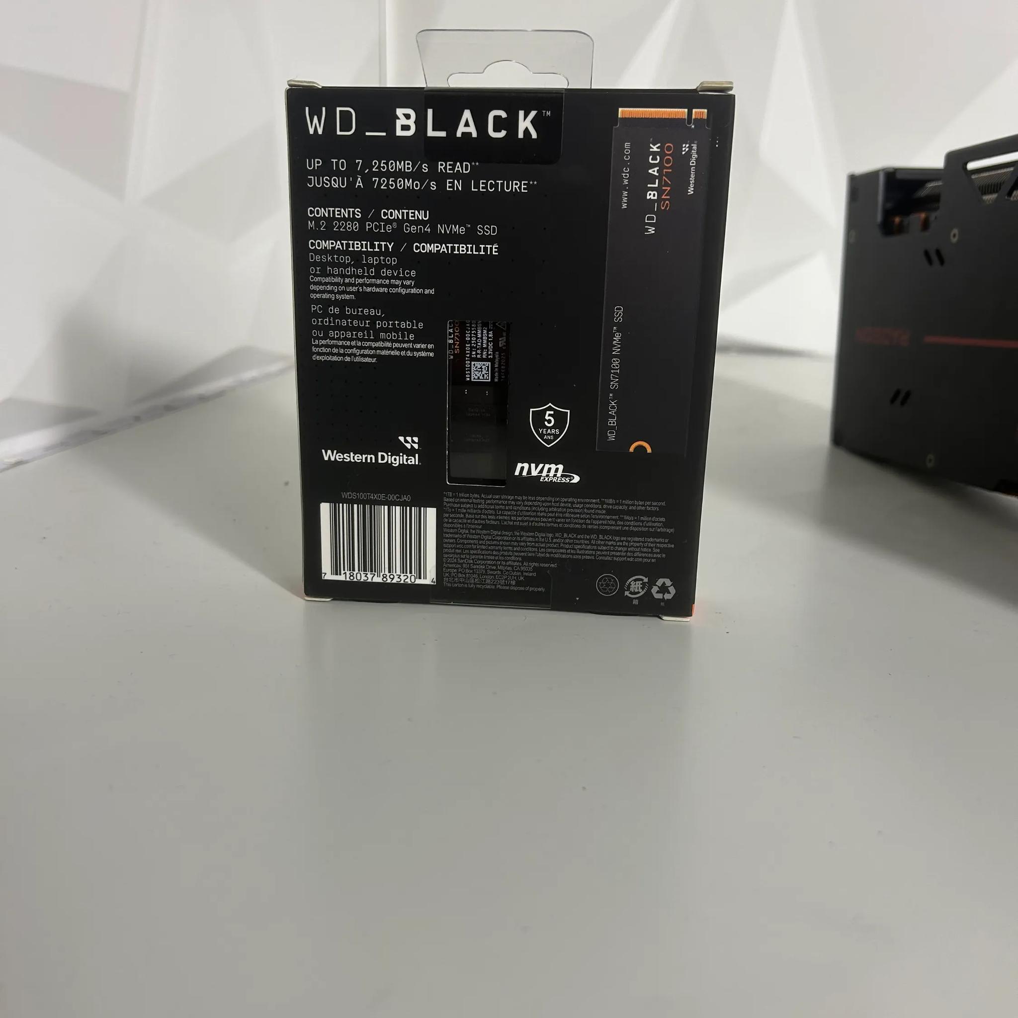 Western Digital SN7100 1TB SSD PCIe 4.0x4 7250MB/s