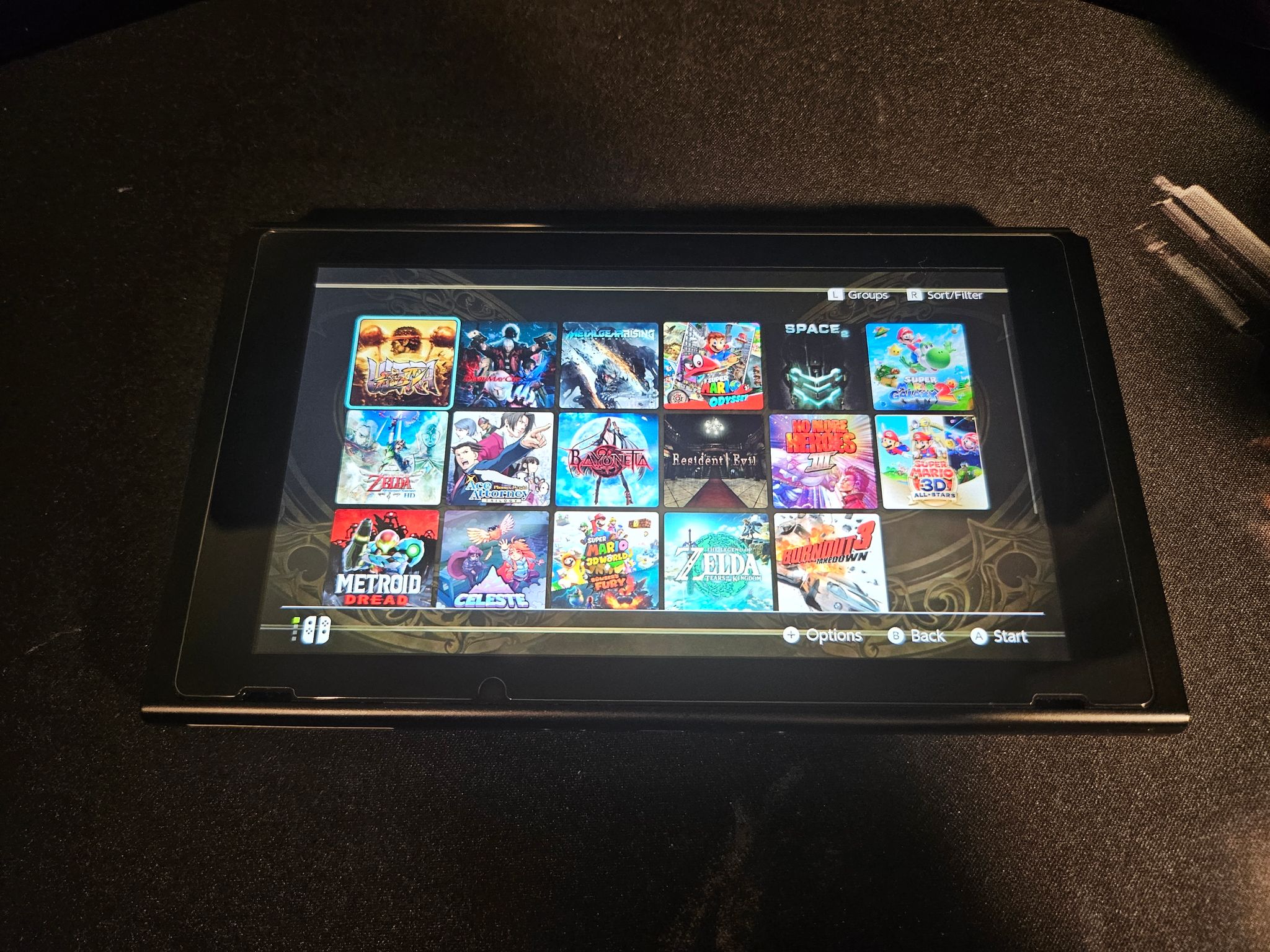 Modded Switch Tablet with 128gb Sd Card new Ports