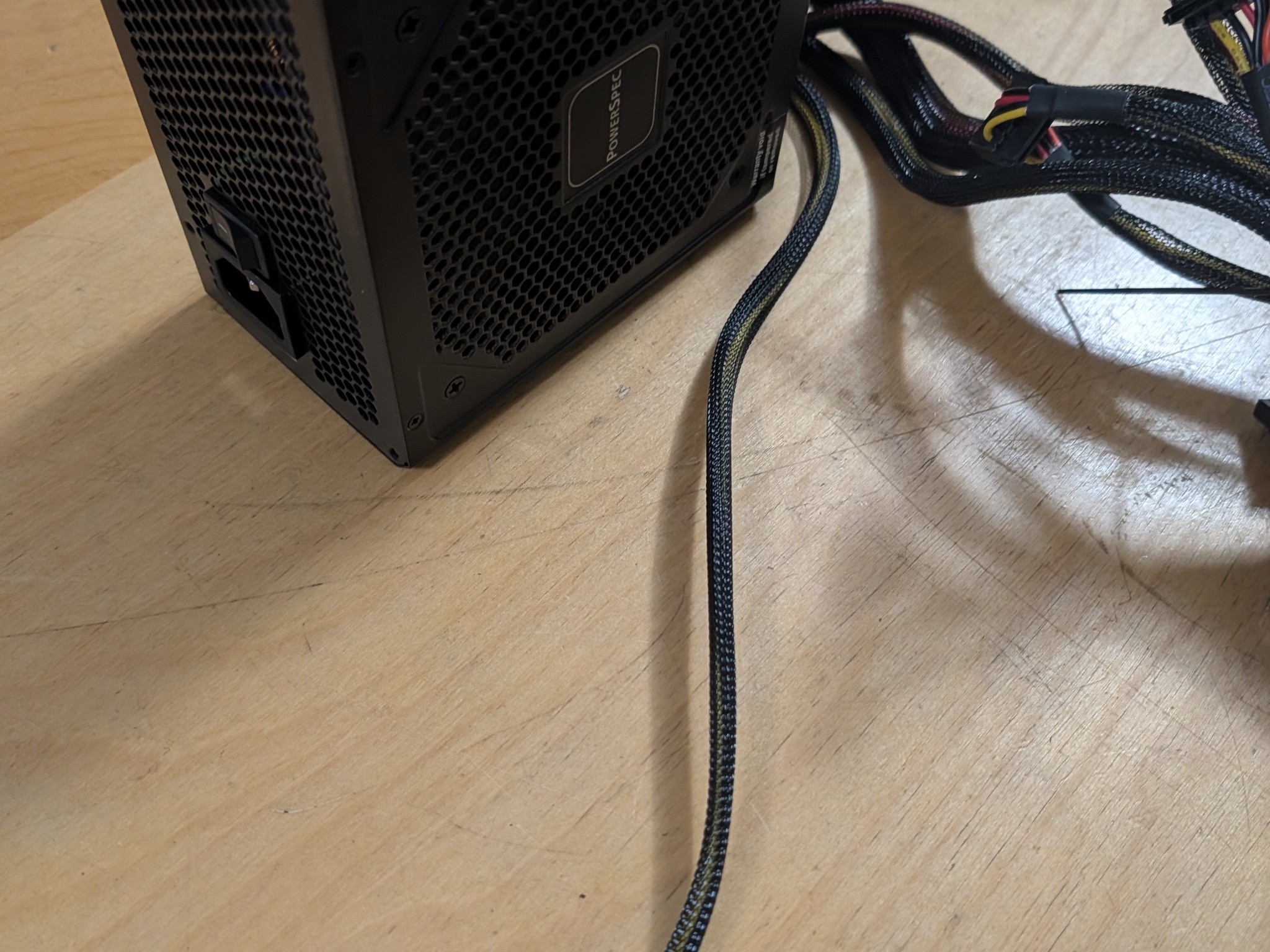 430w PowerSpec ATX black PSU 80 plus