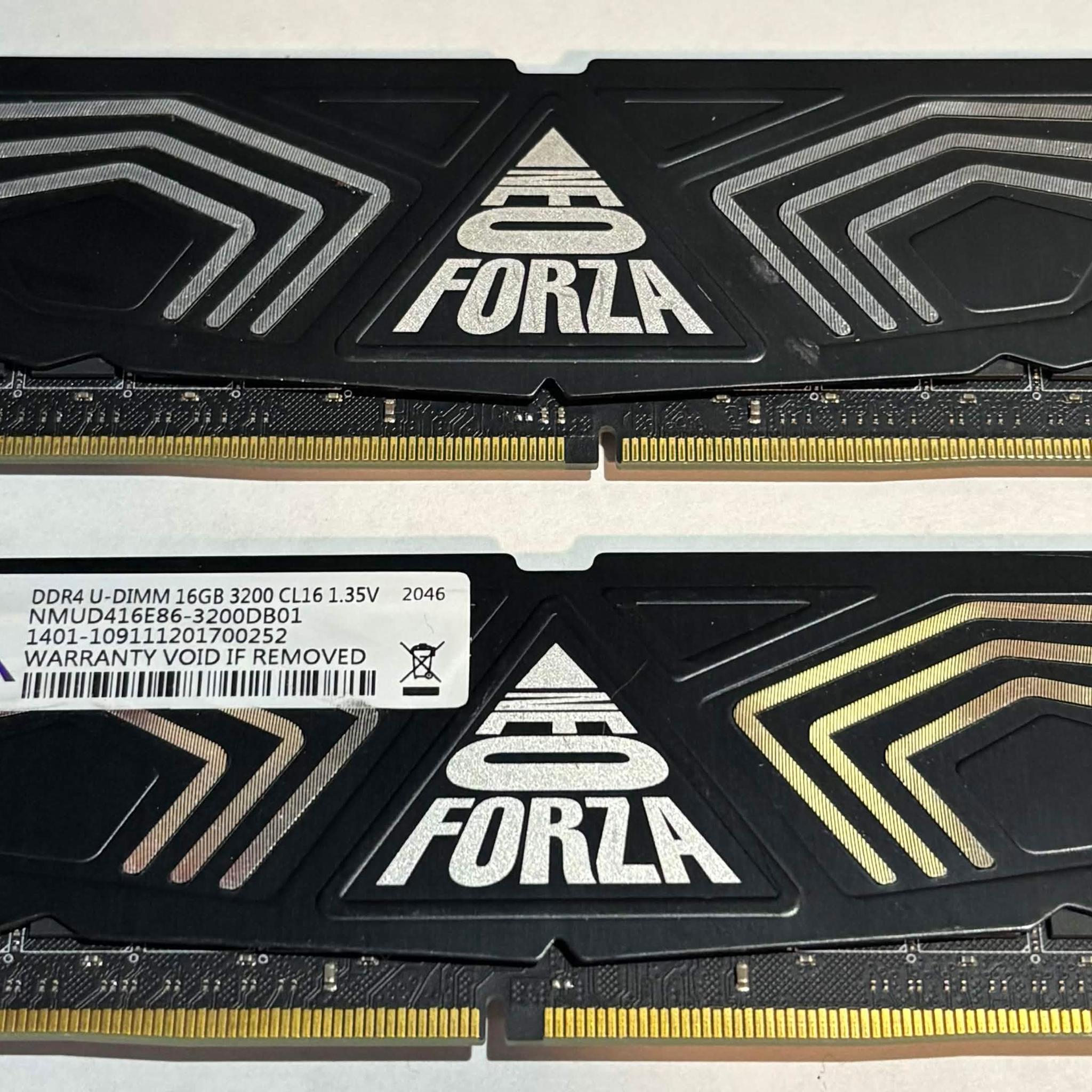 Neo Forza 32GB (2x16GB) DDR4 3200MHz CL16 Gaming Memory Kit | Tested Working