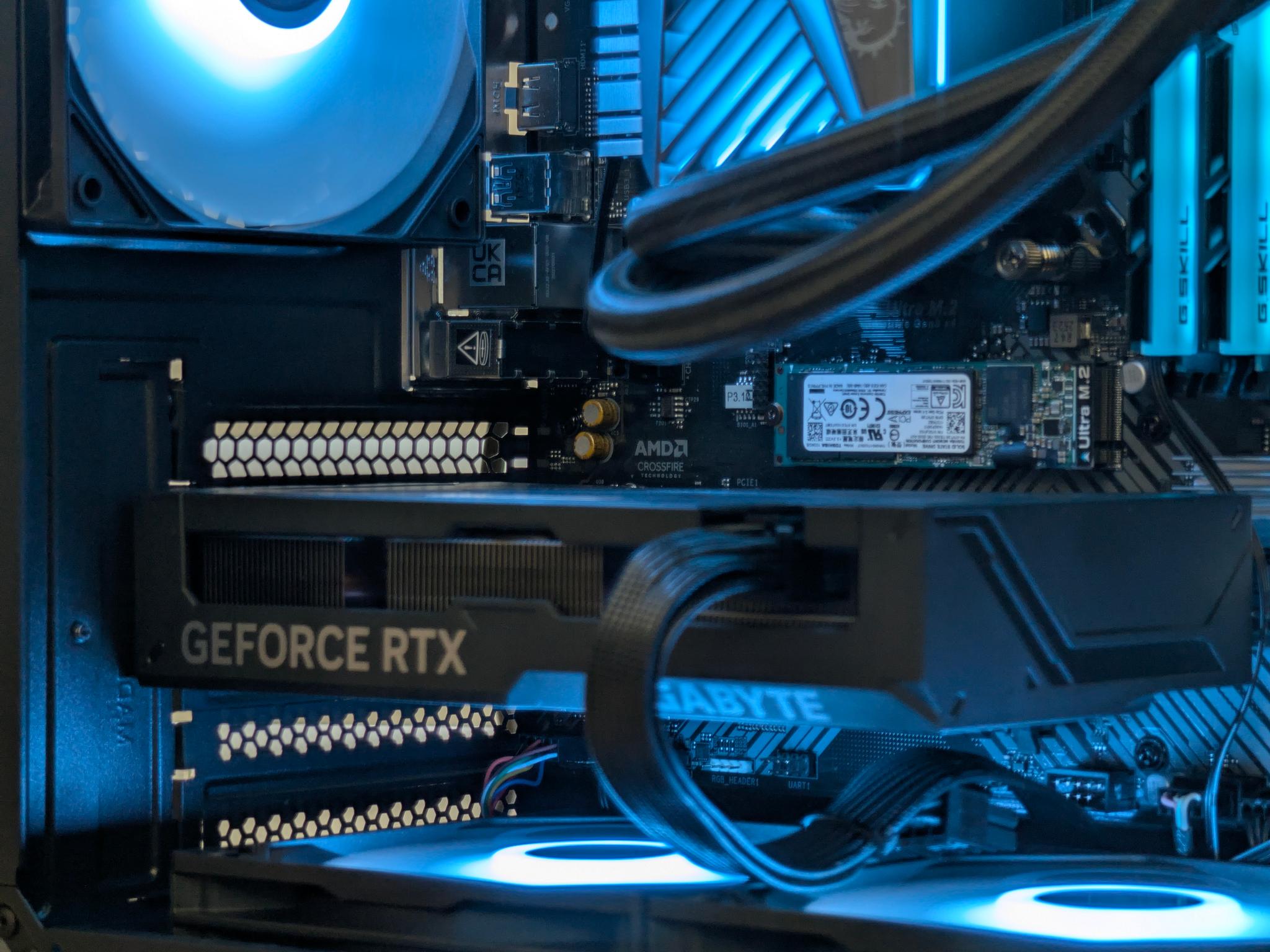 🖤💙Ryzen 7 3700x | RTX 4060Ti | 1TB SSD | 32GB RAM | Gaming PC💙🖤