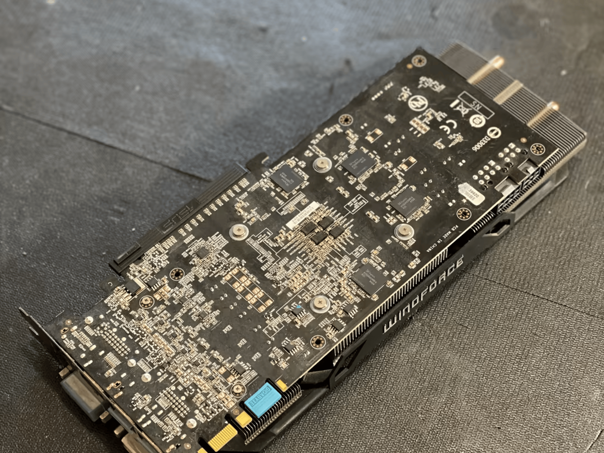 Used GIGABYTE GTX 970 Windforce 3X 4GB