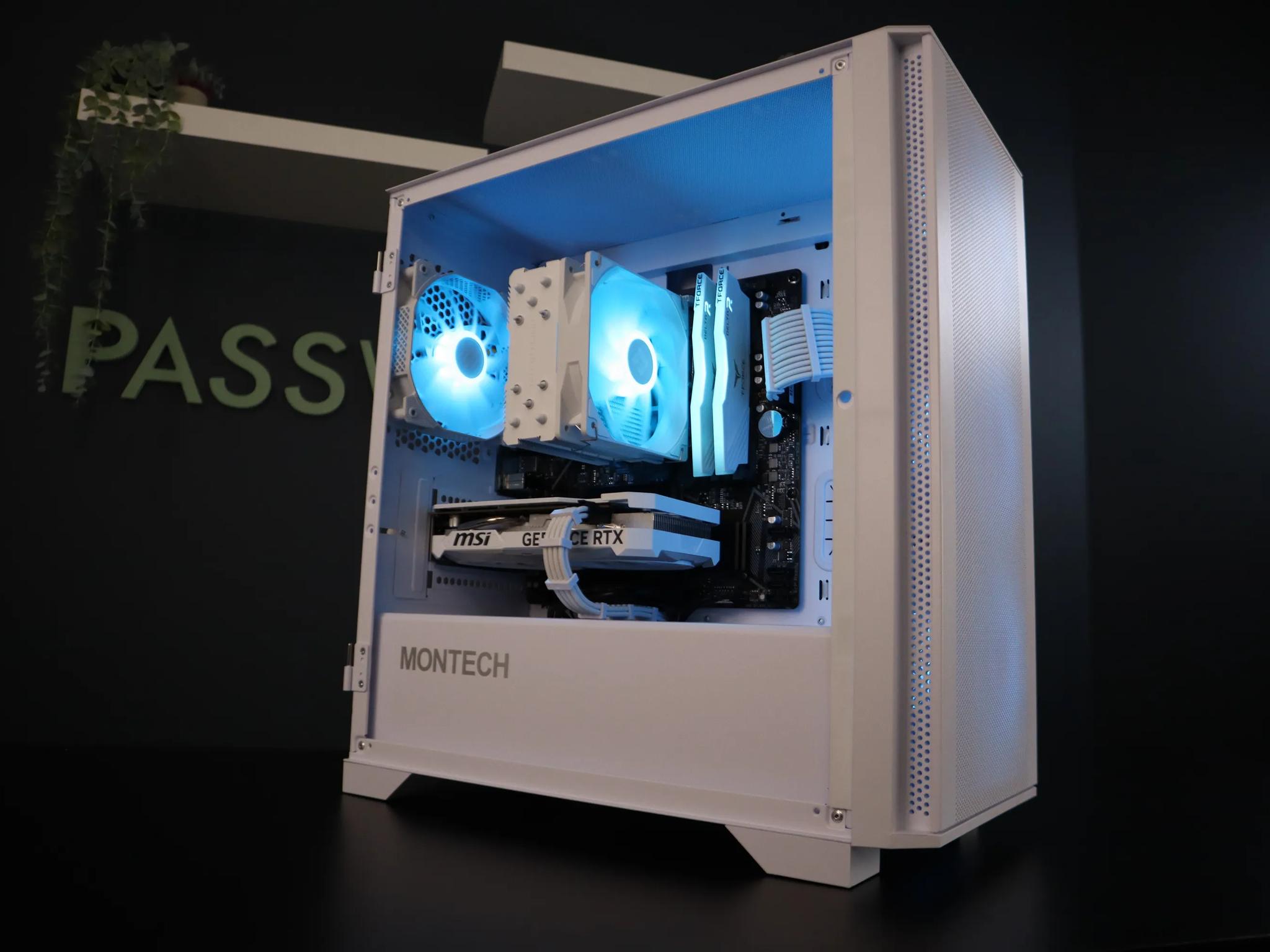 1440p WiFi Gaming PC | Ryzen 5 5600 | MSI RTX 4060 | 1TB | WHITE | All Parts Brand New
