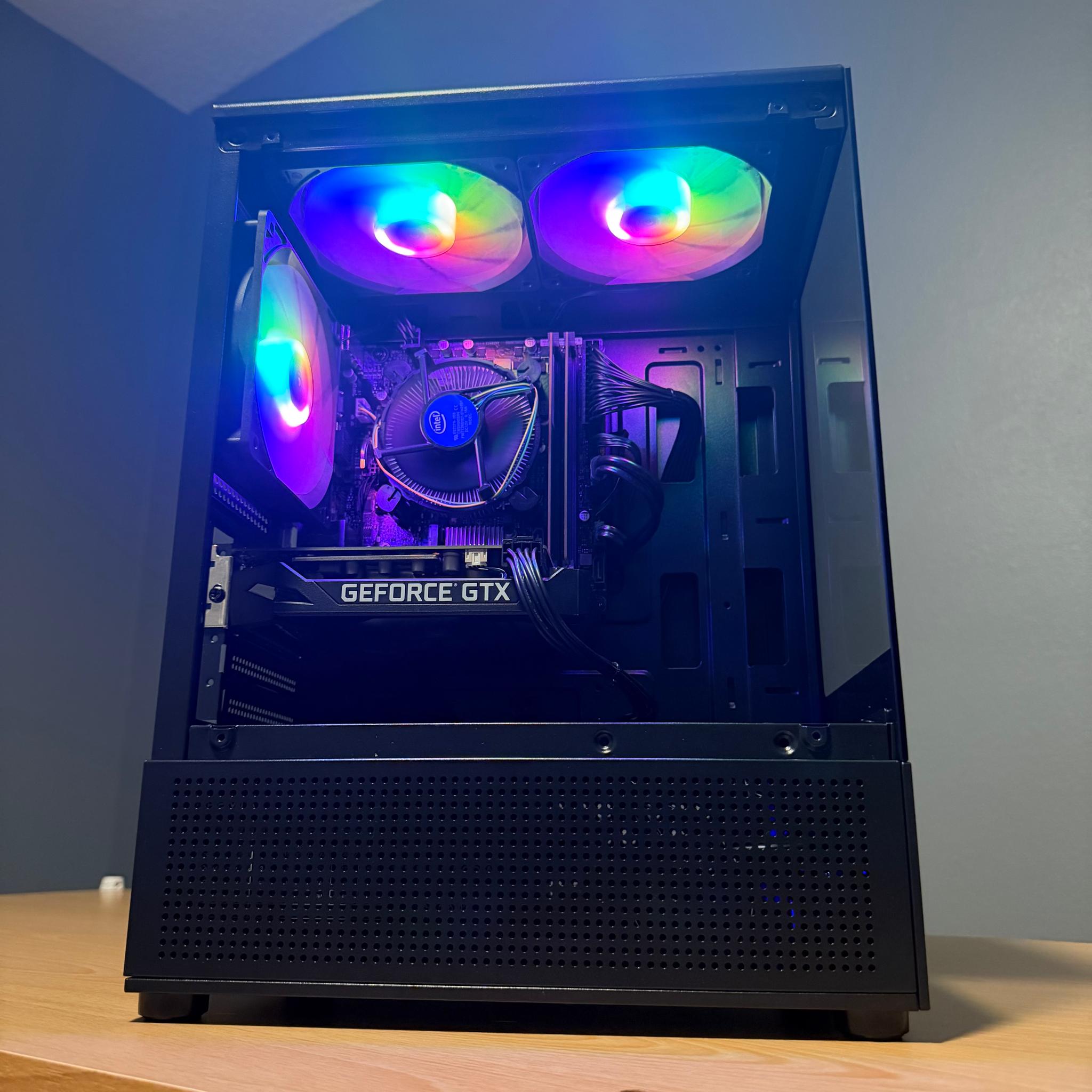 CUSTOM BUDGET GAMING PC -  Intel i7 8700  NVIDIA GTX 1660 SUPER 16GB DDR4 250GB SATA SSD WIN11