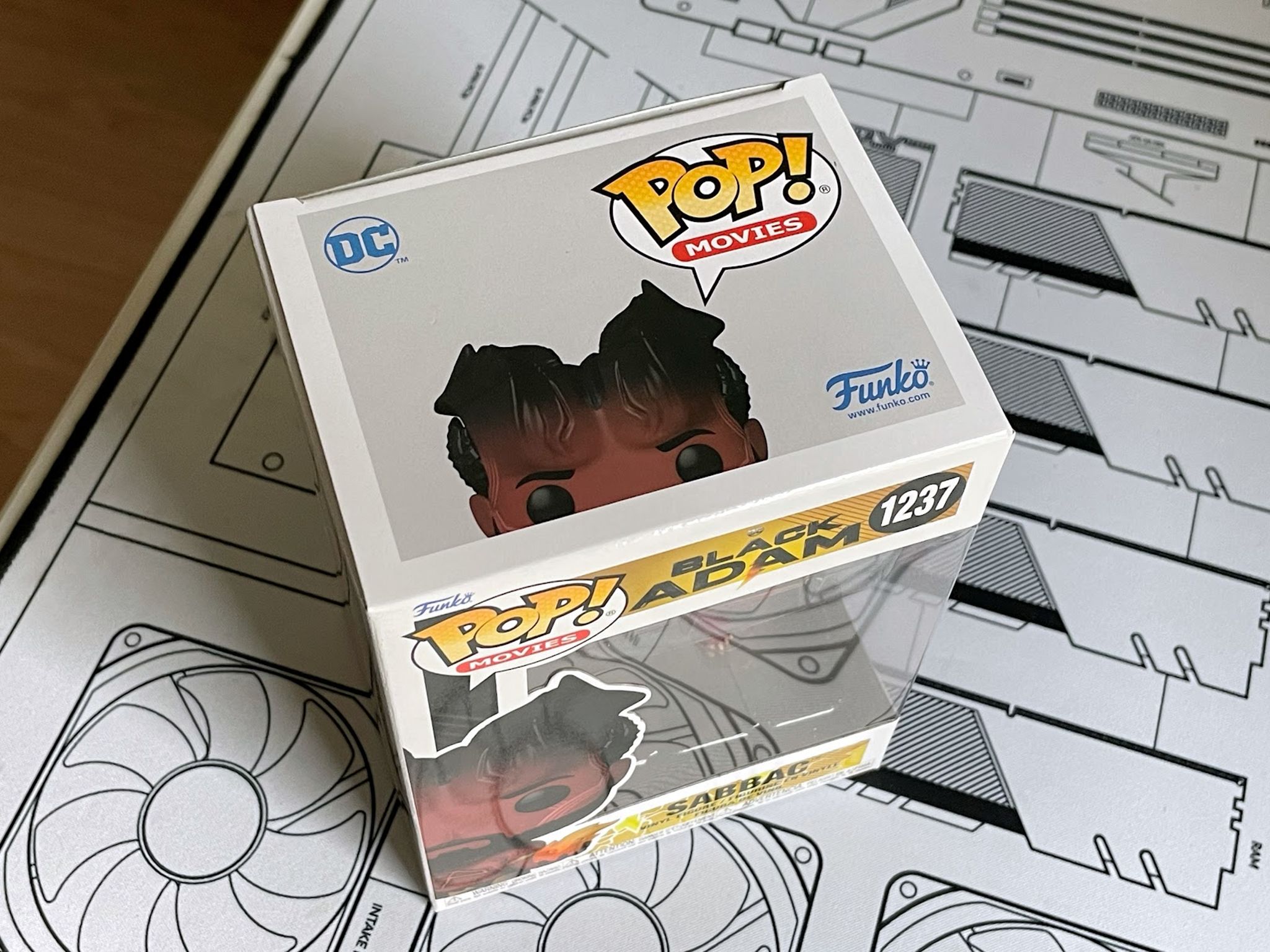 Funko Pop! Movies: Black Adam - Sabbac