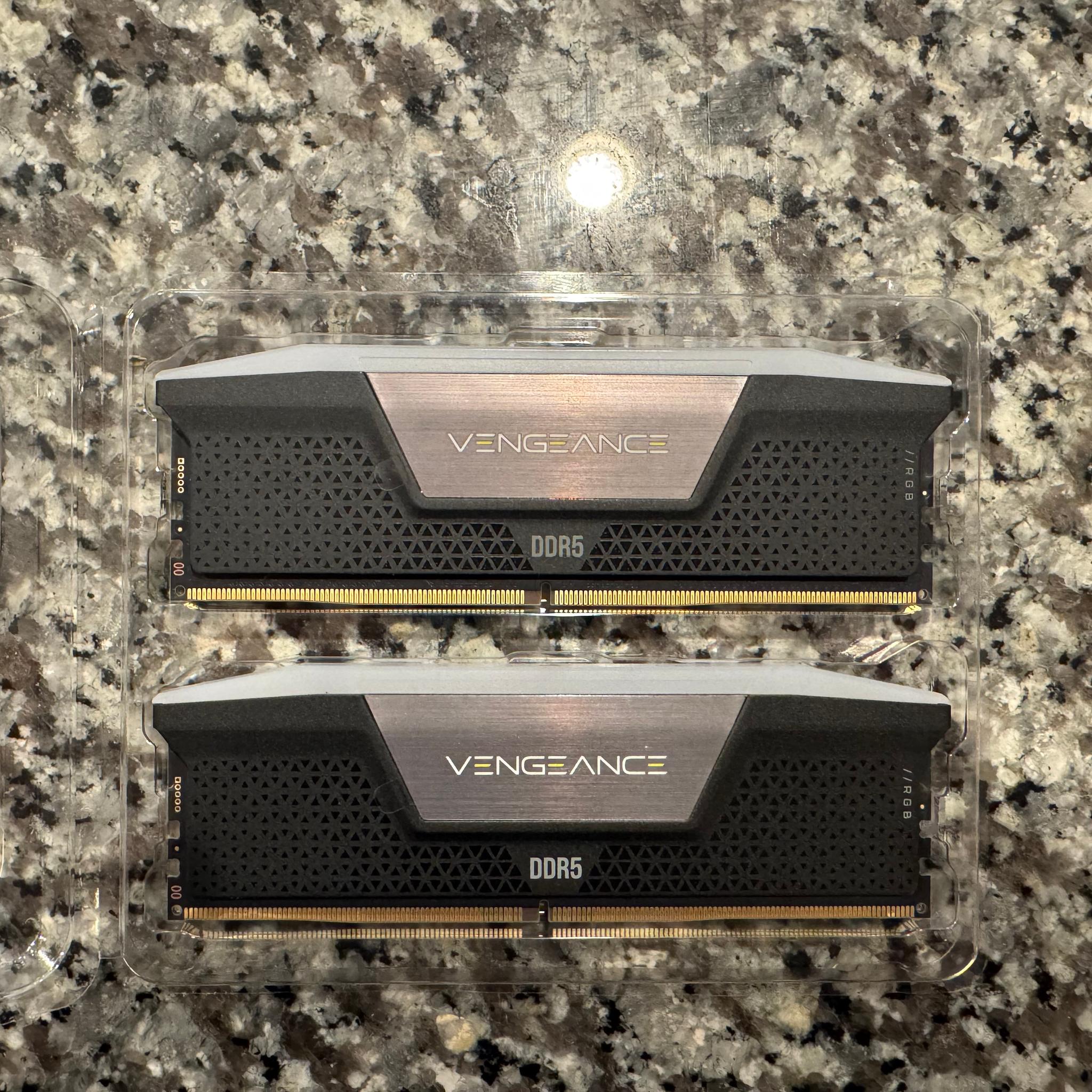 Corsair Vengeance RGB 32GB (2x16) DDR5 6000MT/s Memory