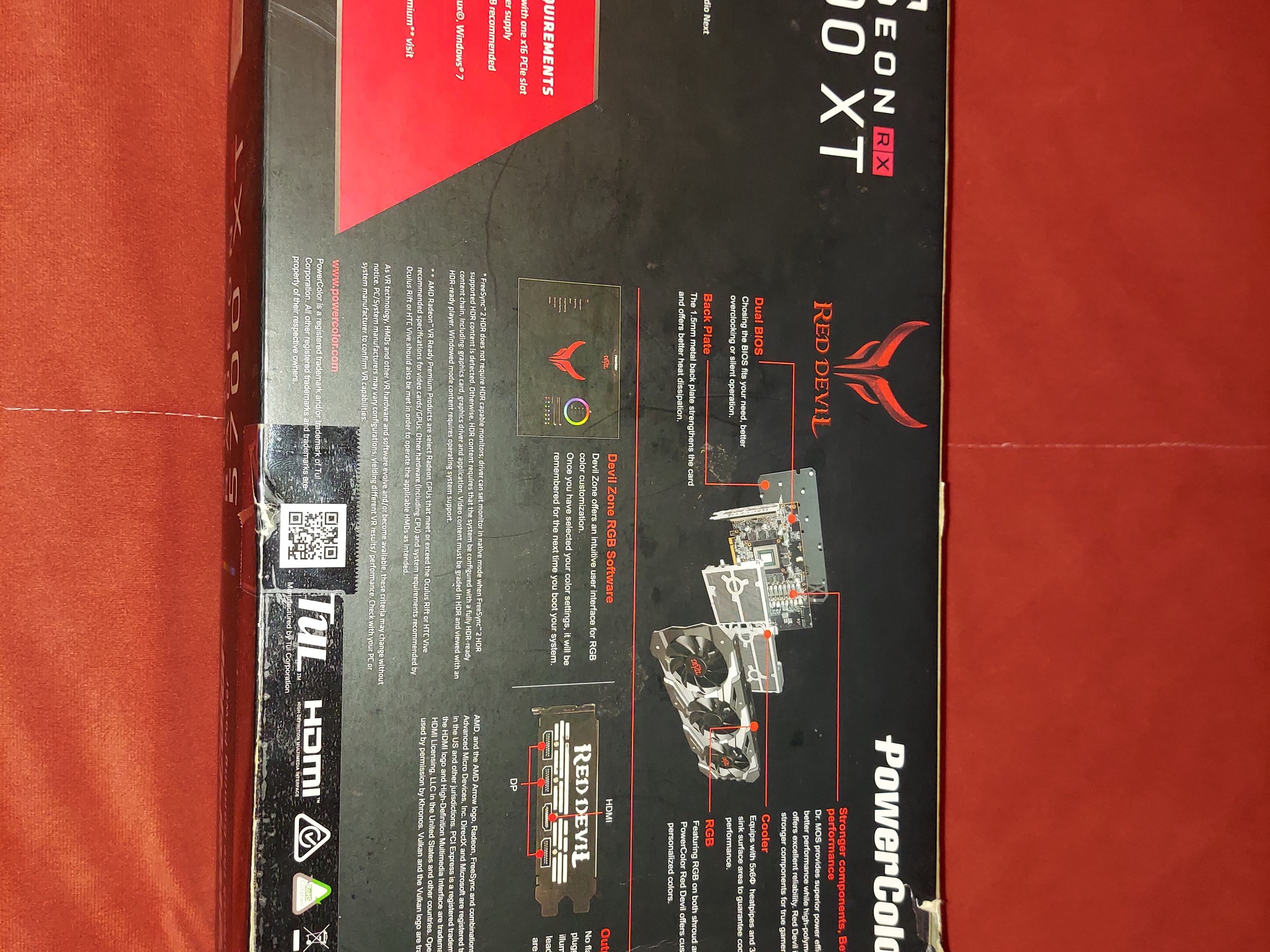 PowerColor Red Devil AMD Radeon RX 5700 XT 8GB GDDR6 Graphics Card