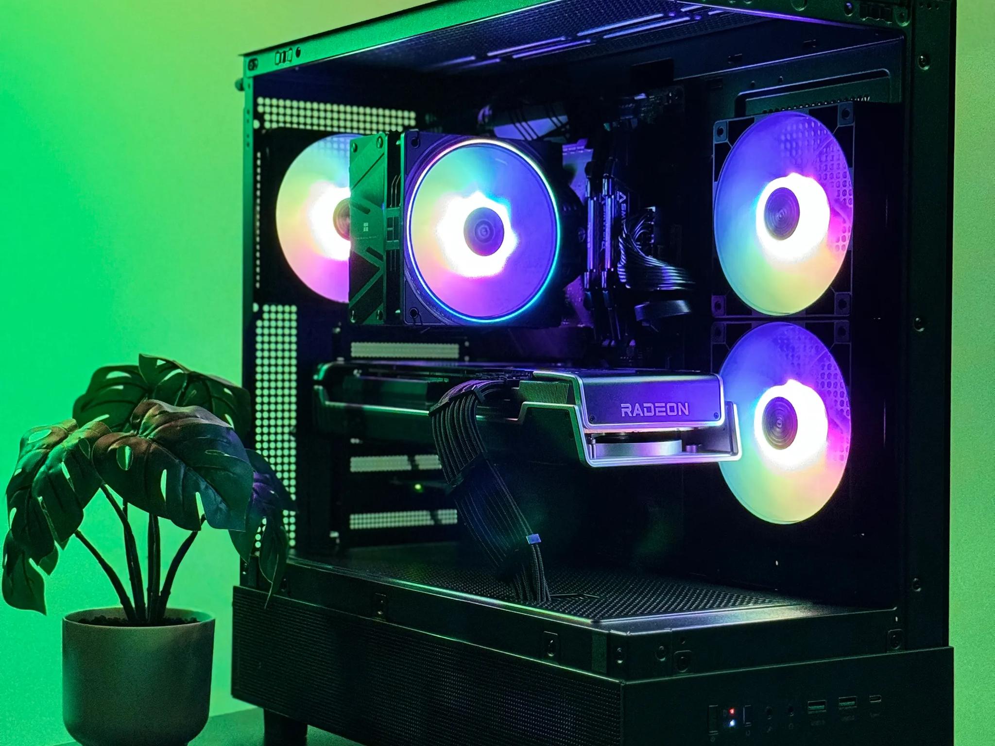 Swift XR- Radeon RX 6750 XT 12 GB VRAM, AMD Ryzen 5 5600X, ROG Strix MOBO, 1TB SSD, 32GB RAM, 750w