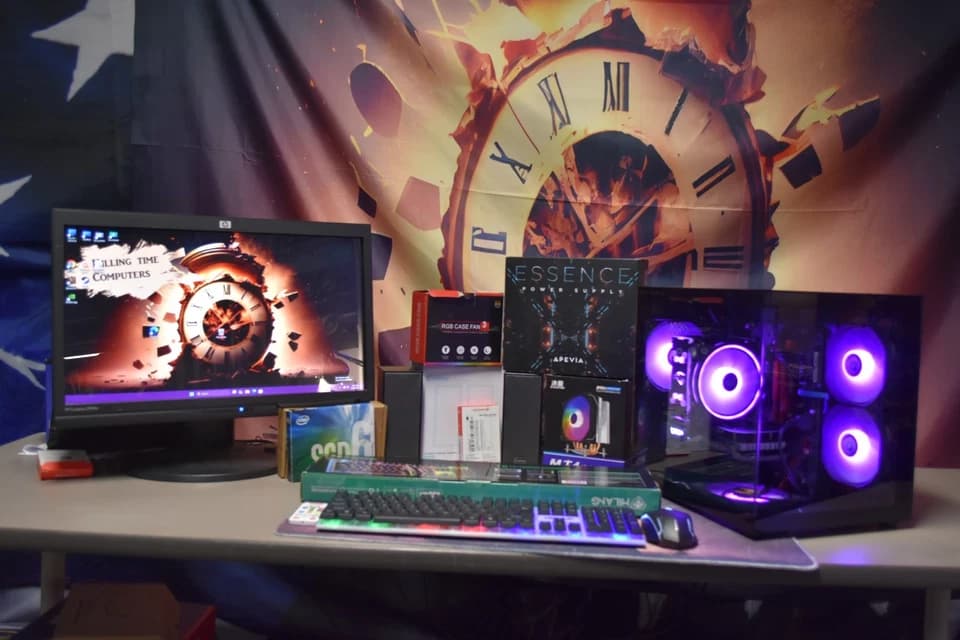 Gaming PC I 5 9400F 9th Gen 6 Cores 6 threads RTX 4060 8GB ram 16GB Intel 760GB NVME Plus extras