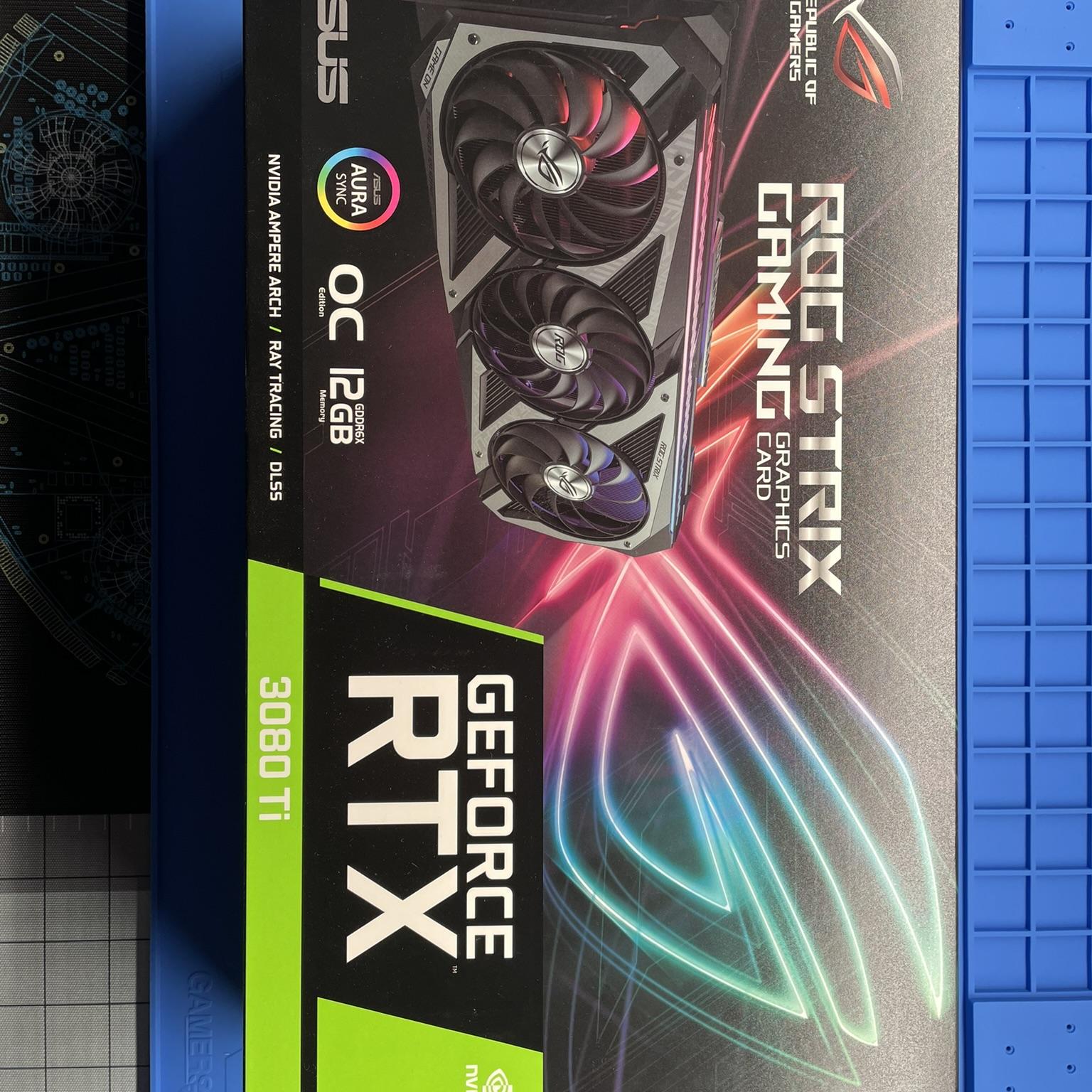 BNIB Sealed! ASUS RTX 3080 Ti ROG STRIX OC GAMING