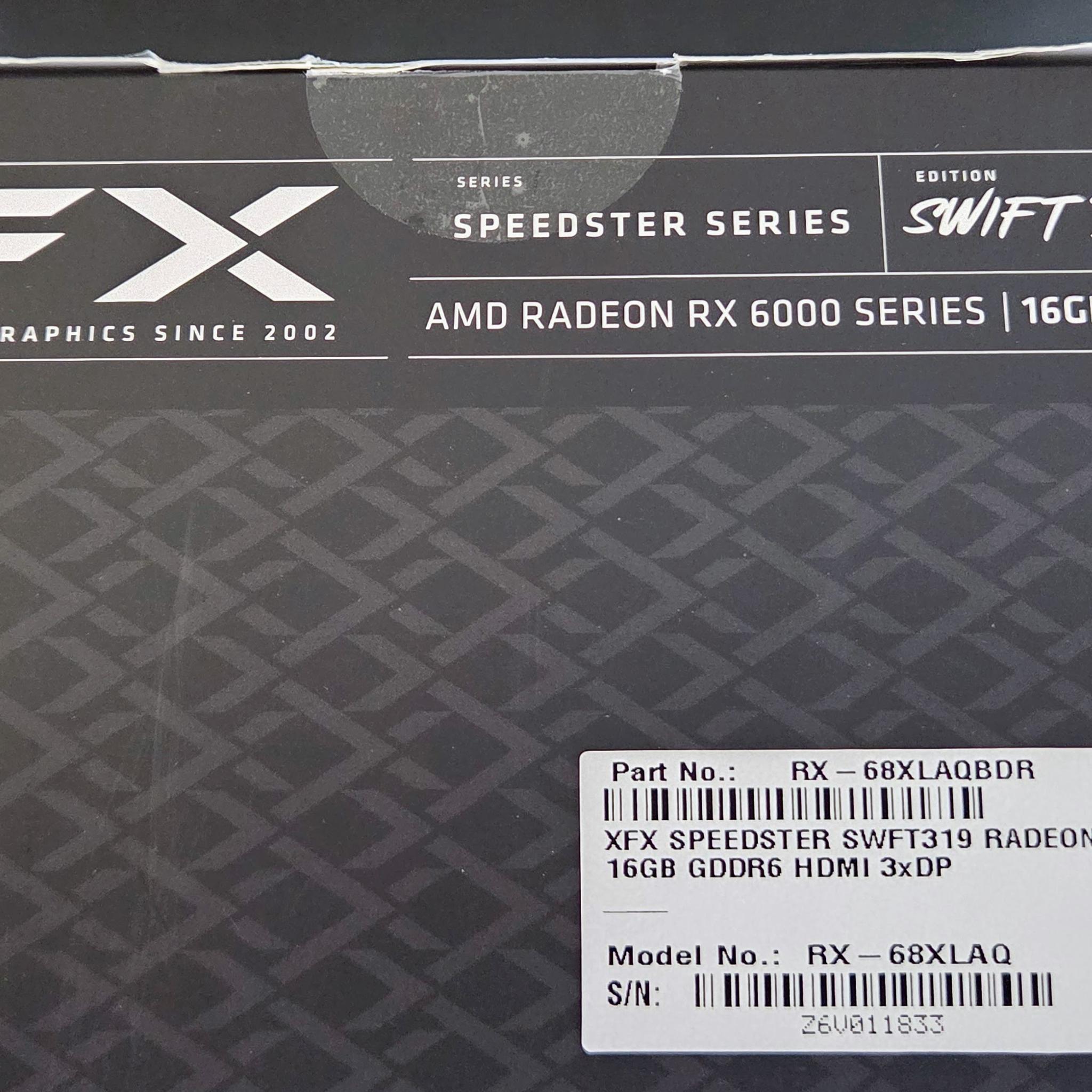 XFX Speedster SWFT 319 Radeon RX 6800