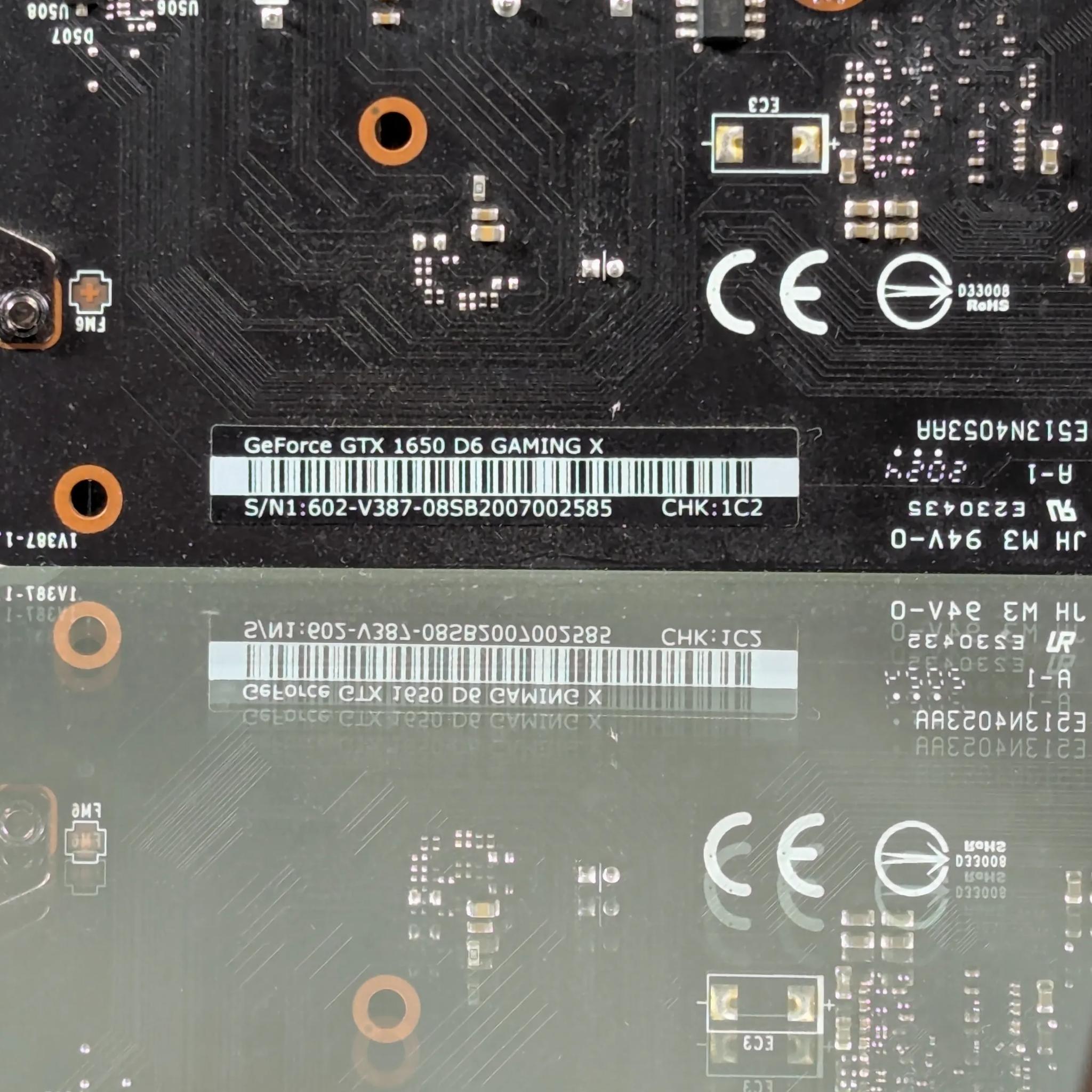 Nvidia GTX 1650 | Tested Working | Please Read Description