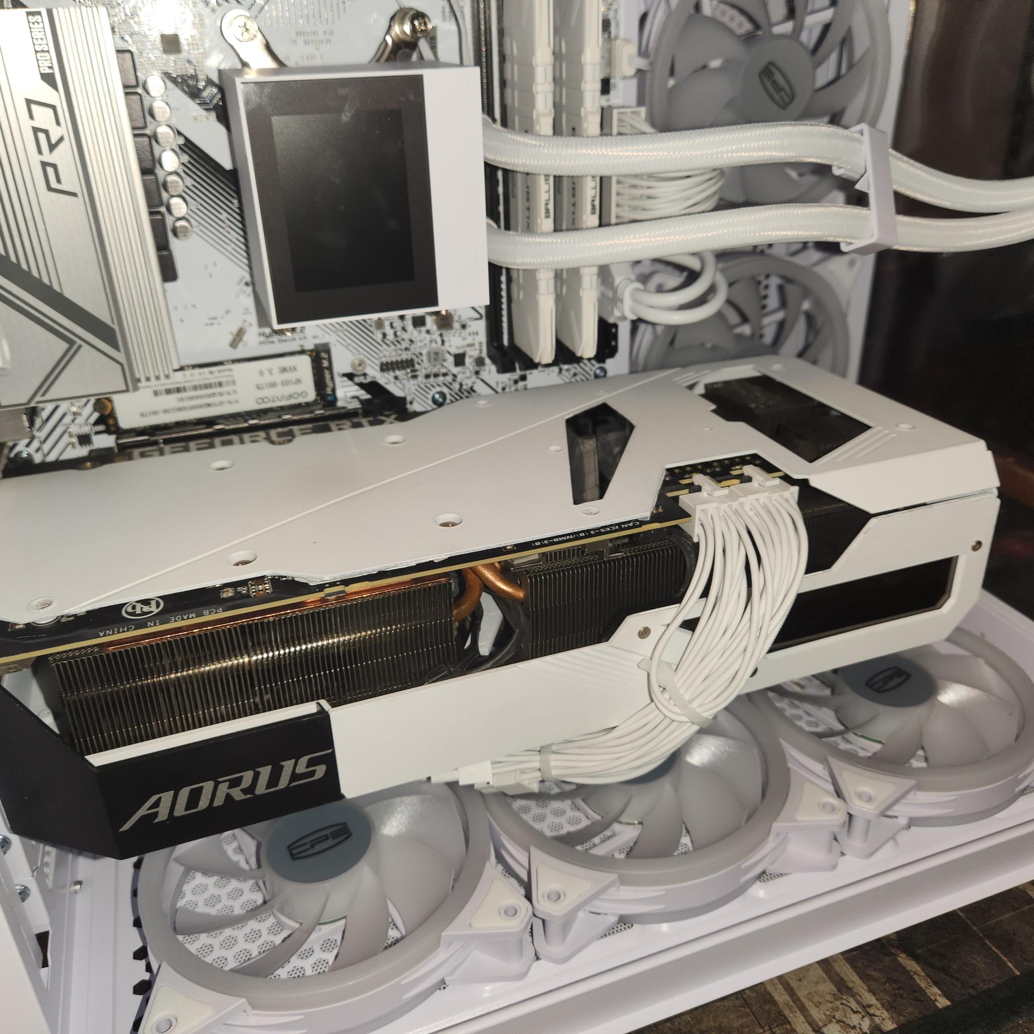 ALL WHITE Ryzen 9/ RTX GAMING and STREAMING PC WITH CUSTOM WHITE RTX 3080!