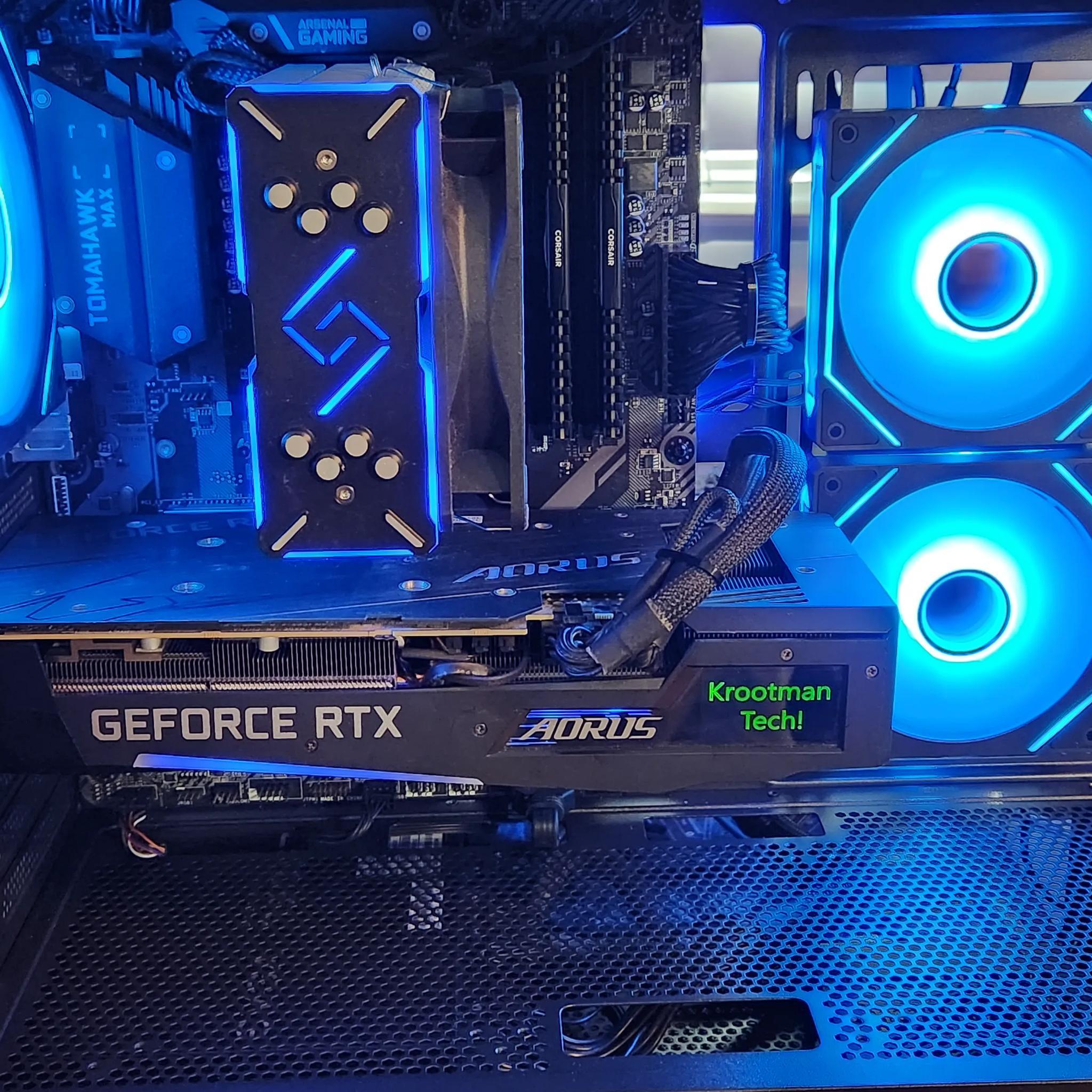 1440p Custom gaming/streaming pc with an RTX 3070!