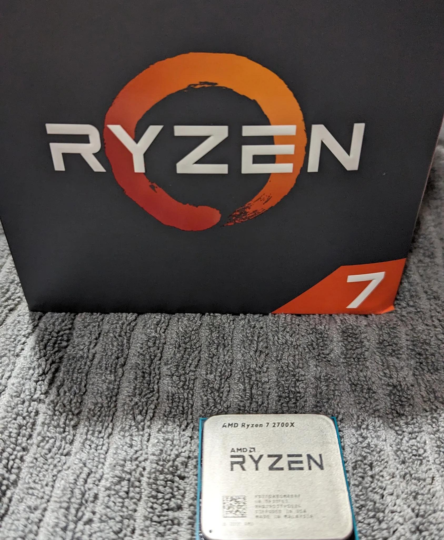 AMD 2700X AM4, Used known working, NO cooler included, Owned by me!
