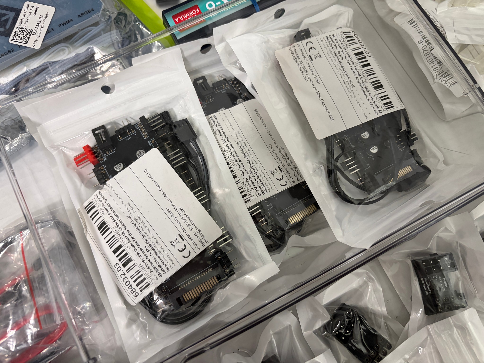 🔥 Massive PC Parts & Accessories Bundle – Cables, Adapters, SSDs, Screws, + More