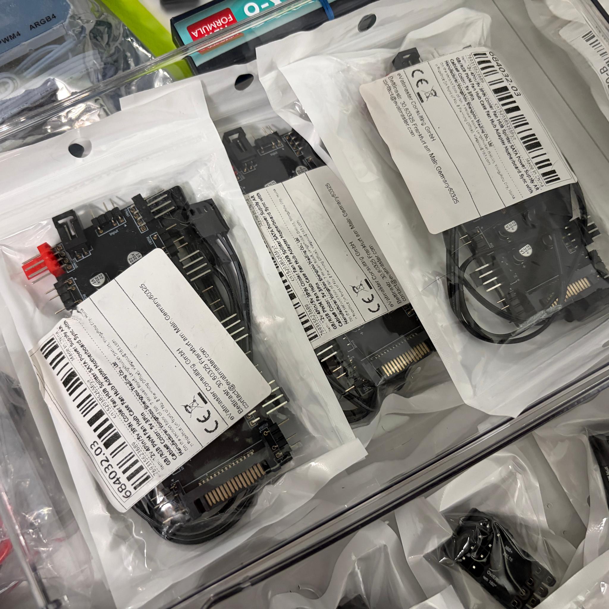 🔥 Massive PC Parts & Accessories Bundle – Cables, Adapters, SSDs, Screws, + More