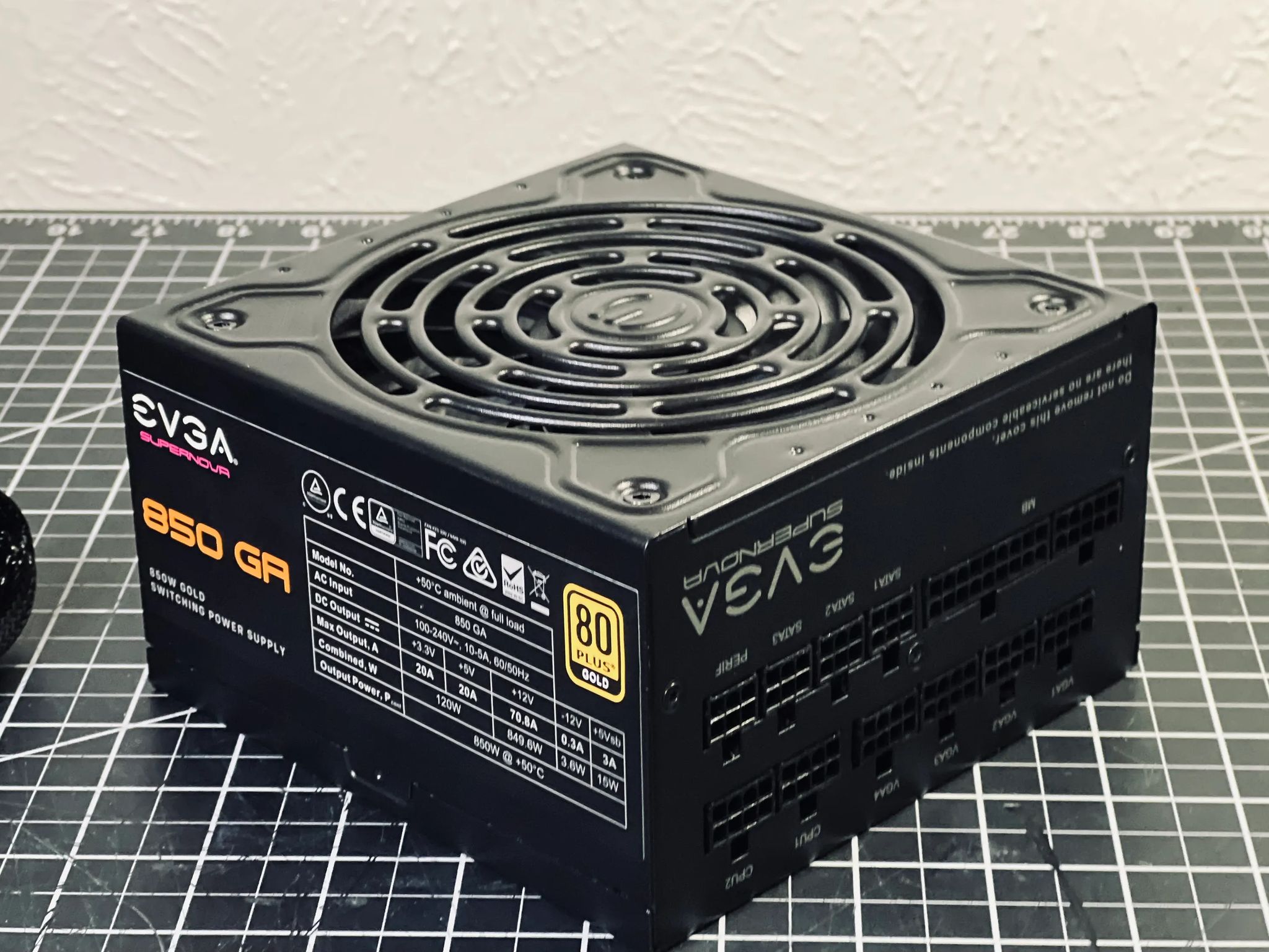 EVGA SuperNOVA 850 GA, 80 Plus Gold 850W, Fully Modular