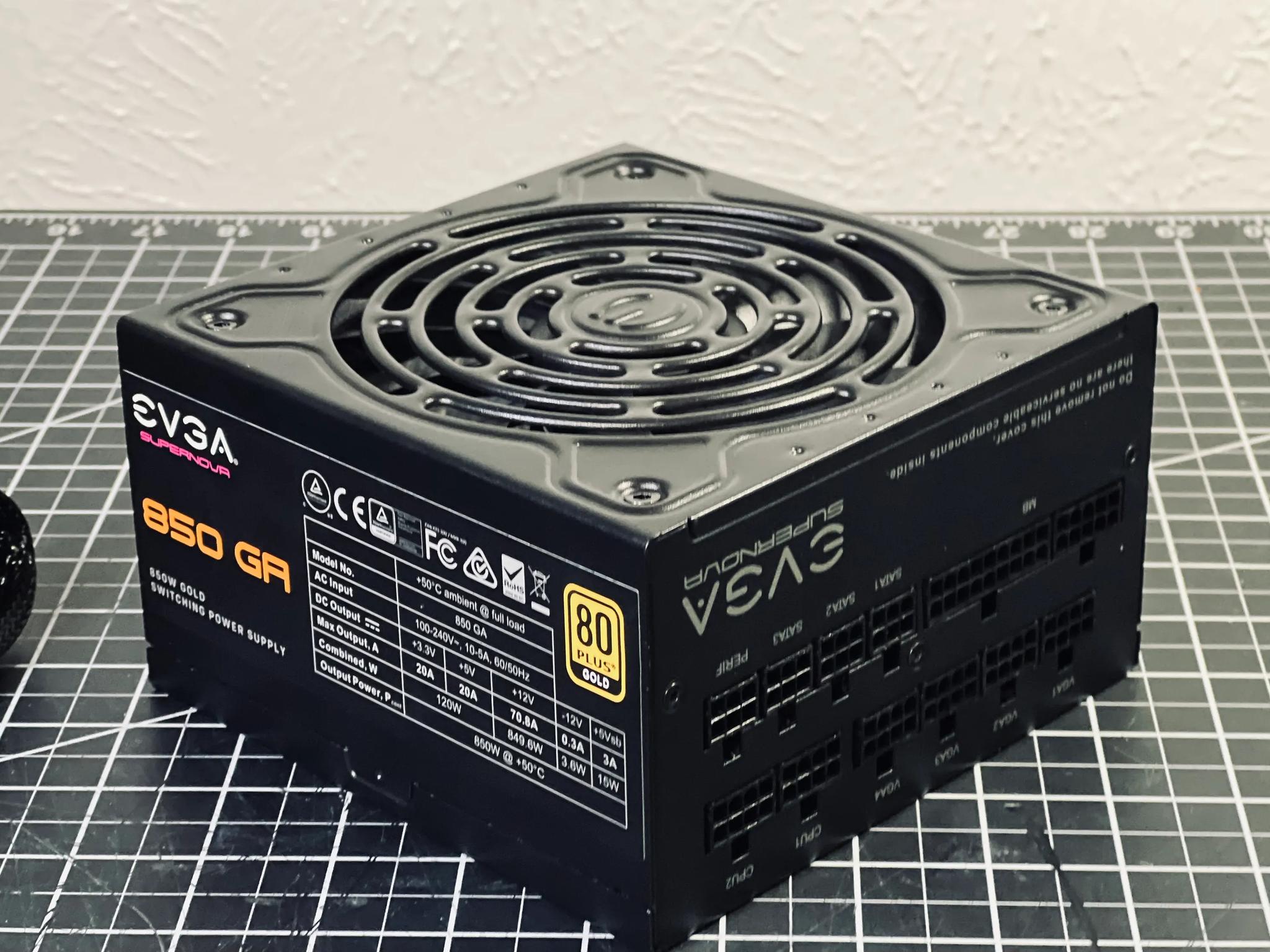EVGA SuperNOVA 850 GA, 80 Plus Gold 850W, Fully Modular
