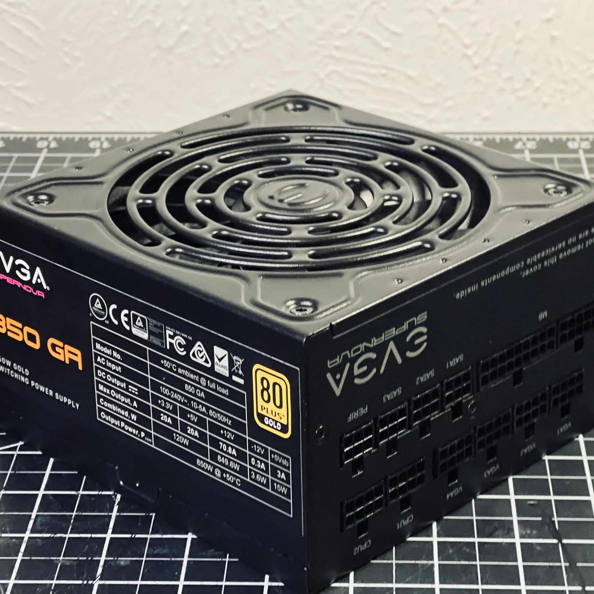 EVGA SuperNOVA 850 GA, 80 Plus Gold 850W, Fully Modular