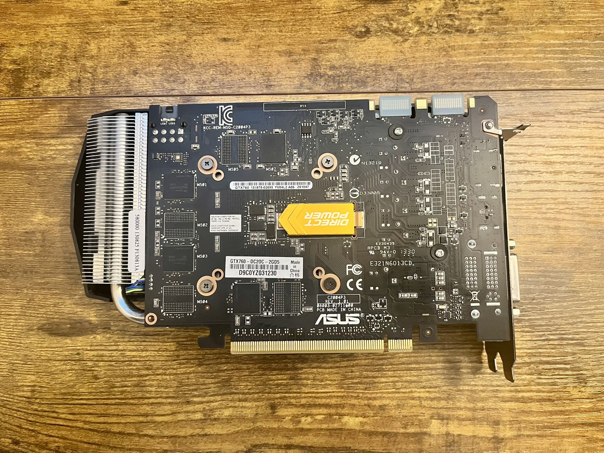 ASUS GTX 760 DirectCU II OC