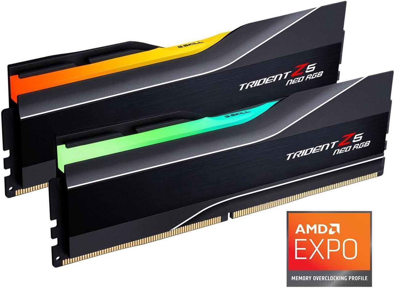 G.Skill Trident Z5 Neo RGB Series 32GB DDR5-6000 PC5-48000 CL30 Dual Channel