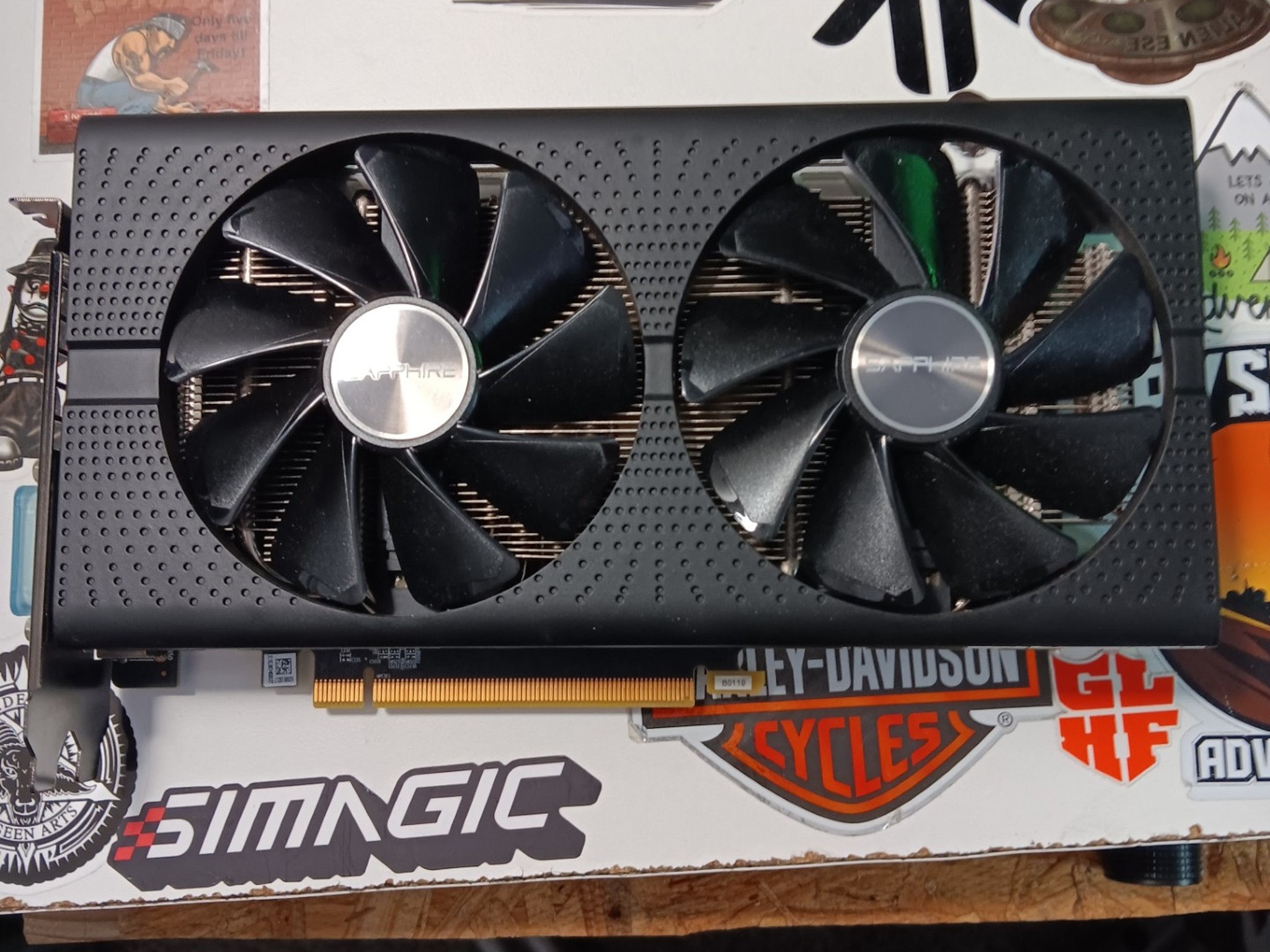 like new sapphire radion rx590