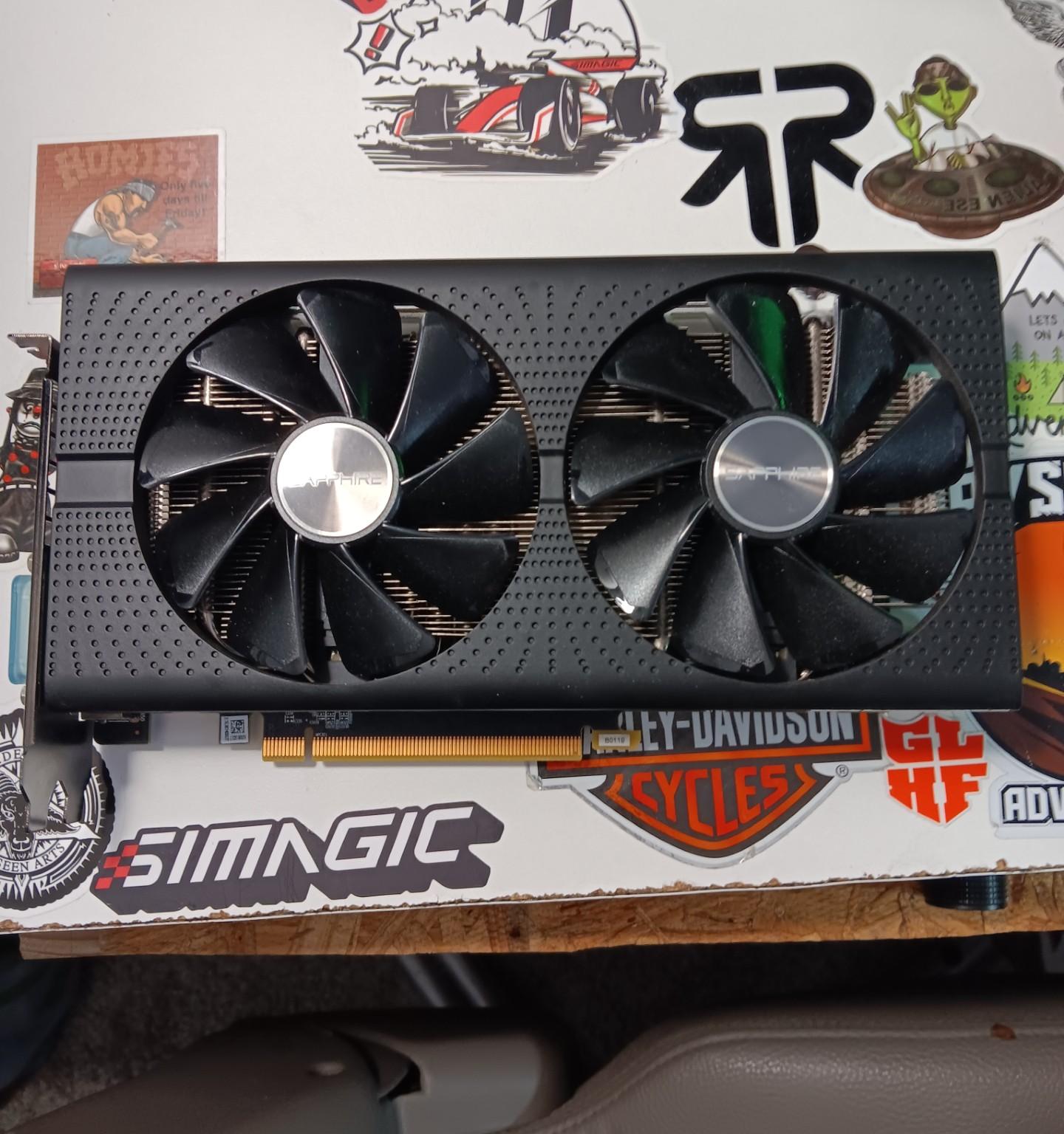 like new sapphire radion rx590