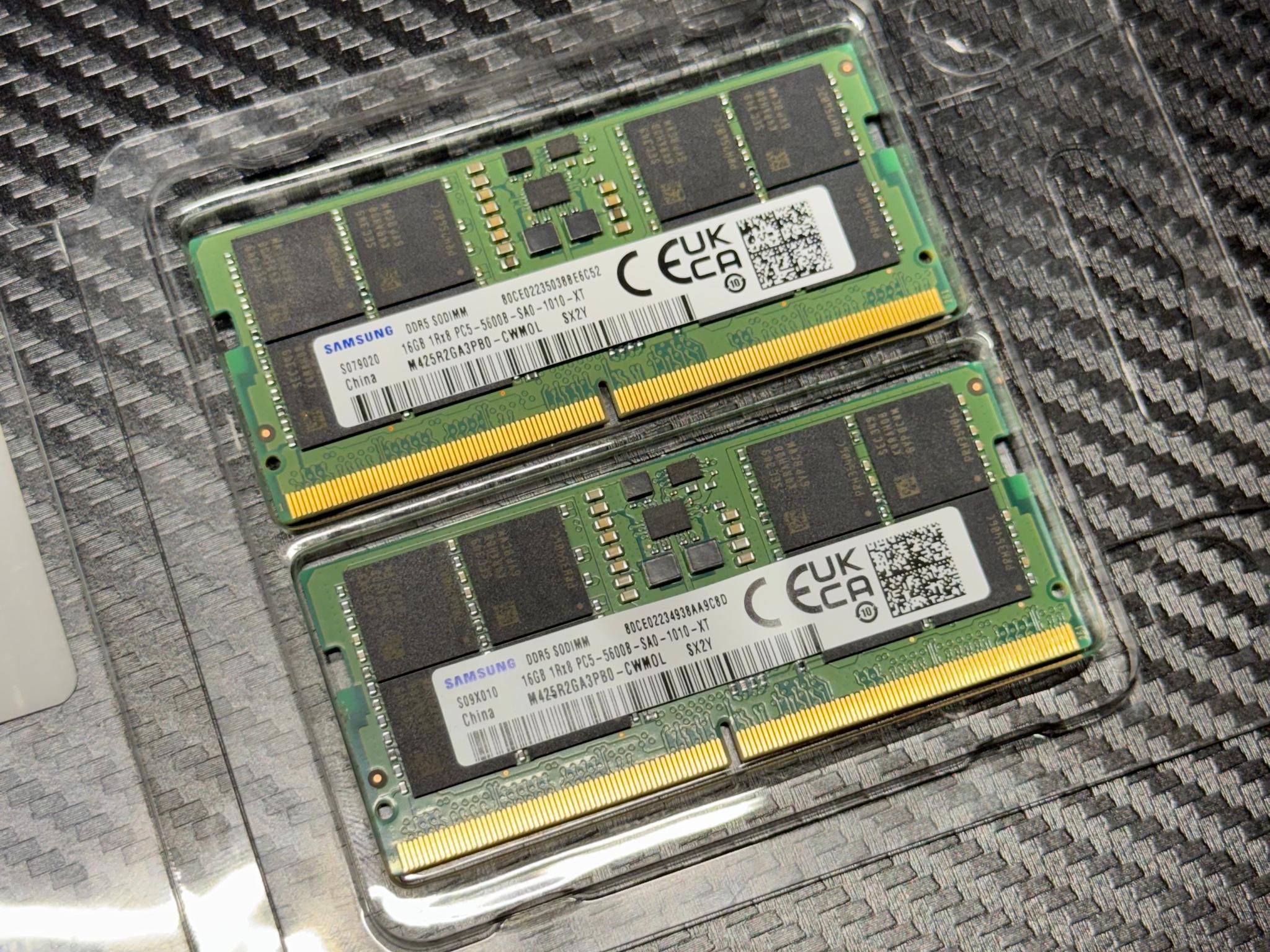 Samsung 32GB DDR5 Laptop Ram 5600MT/s