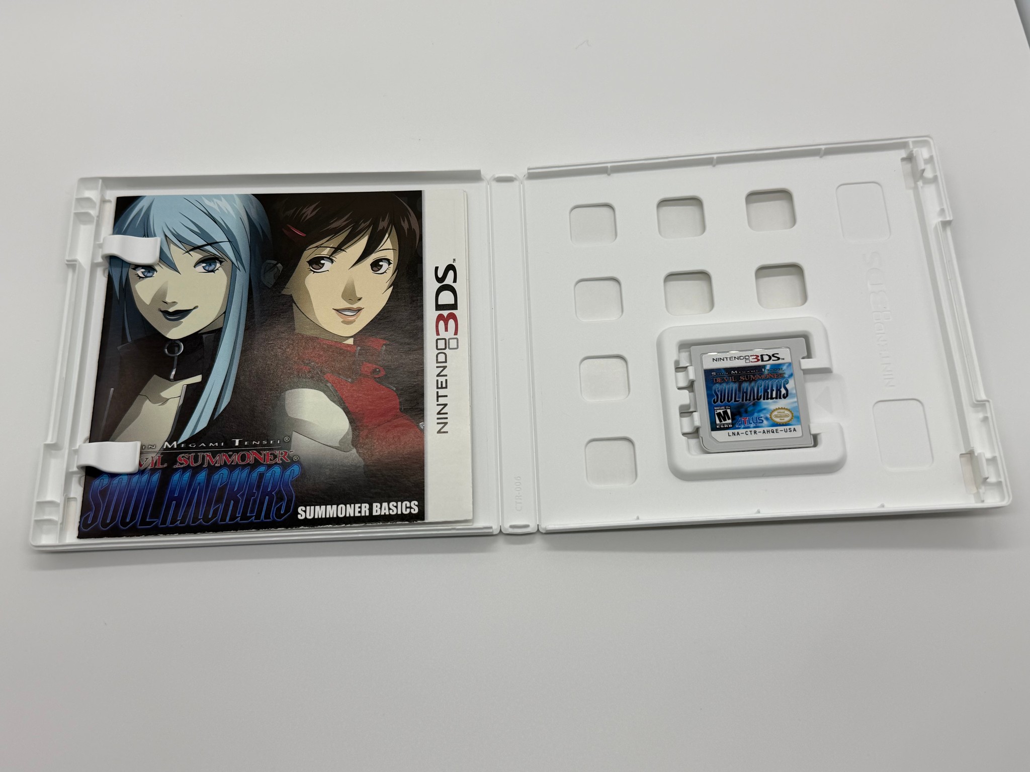 Shin Megami Tensei DeShin Megami Tensei Devil Summoner Soul Hackers Nintendo 3DS