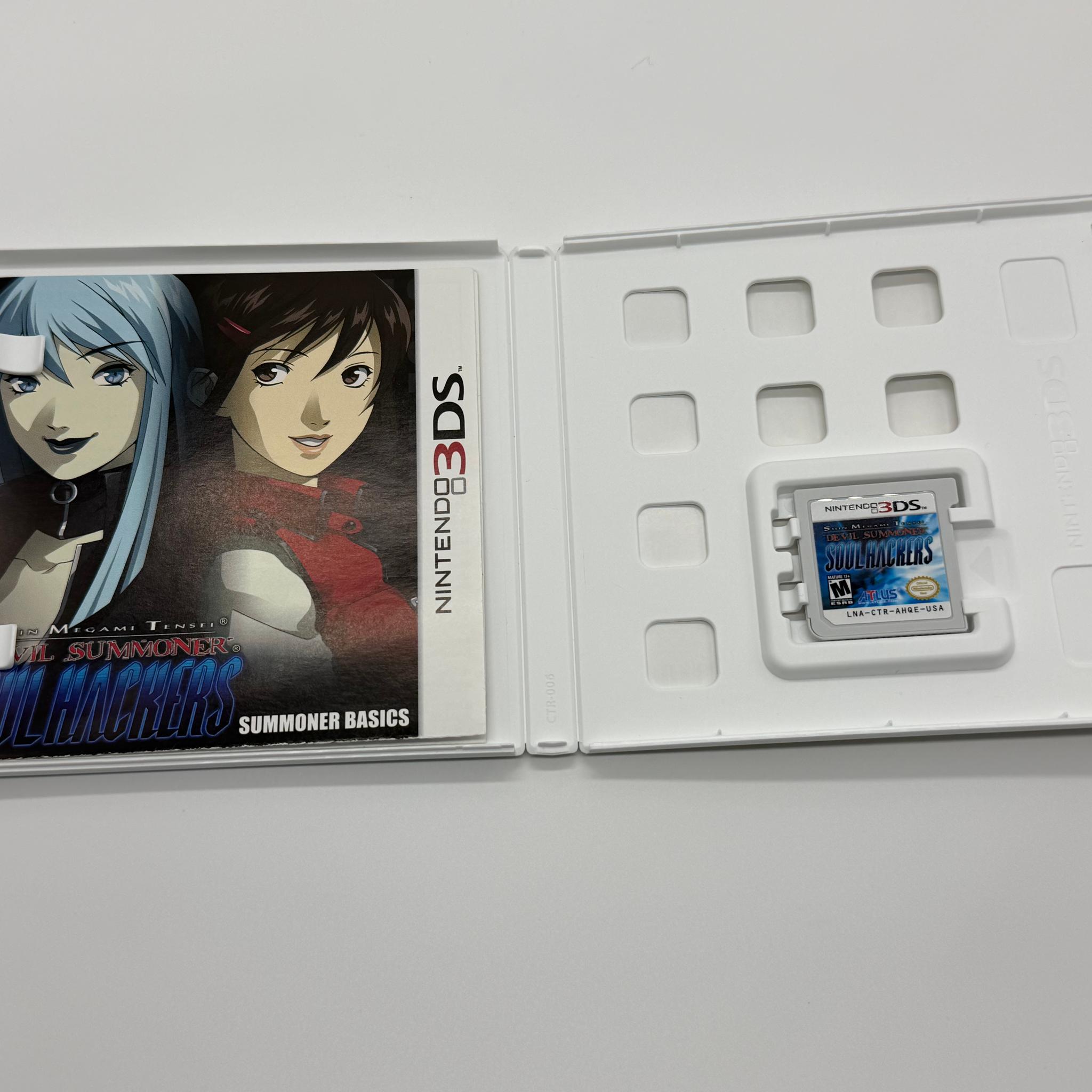 Shin Megami Tensei DeShin Megami Tensei Devil Summoner Soul Hackers Nintendo 3DS