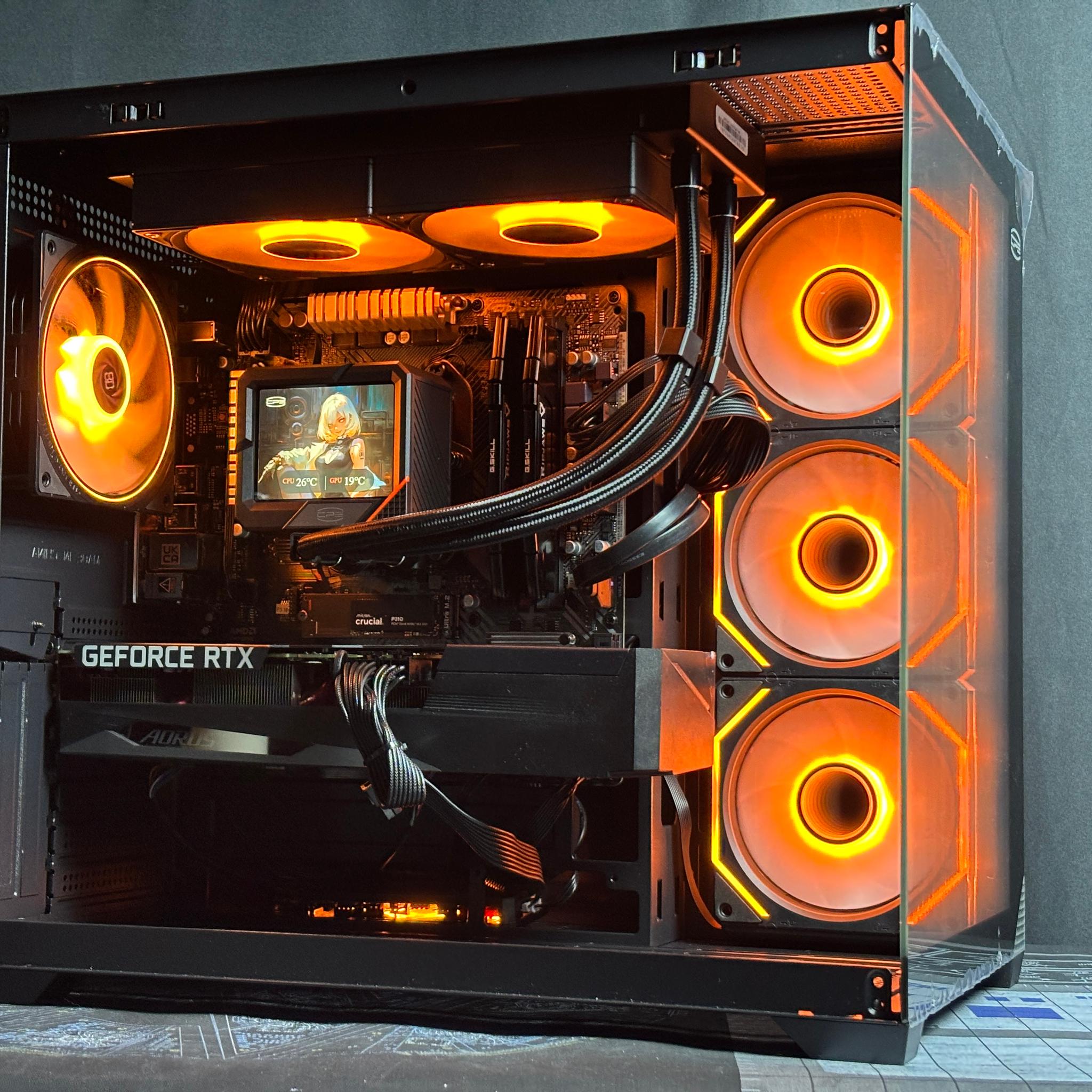 🧡BLAZING PC🧡RTX 3060 Ti | Ryzen 5 5500 | 32gb DDR4 | 1 TB M.2 SSD🔥