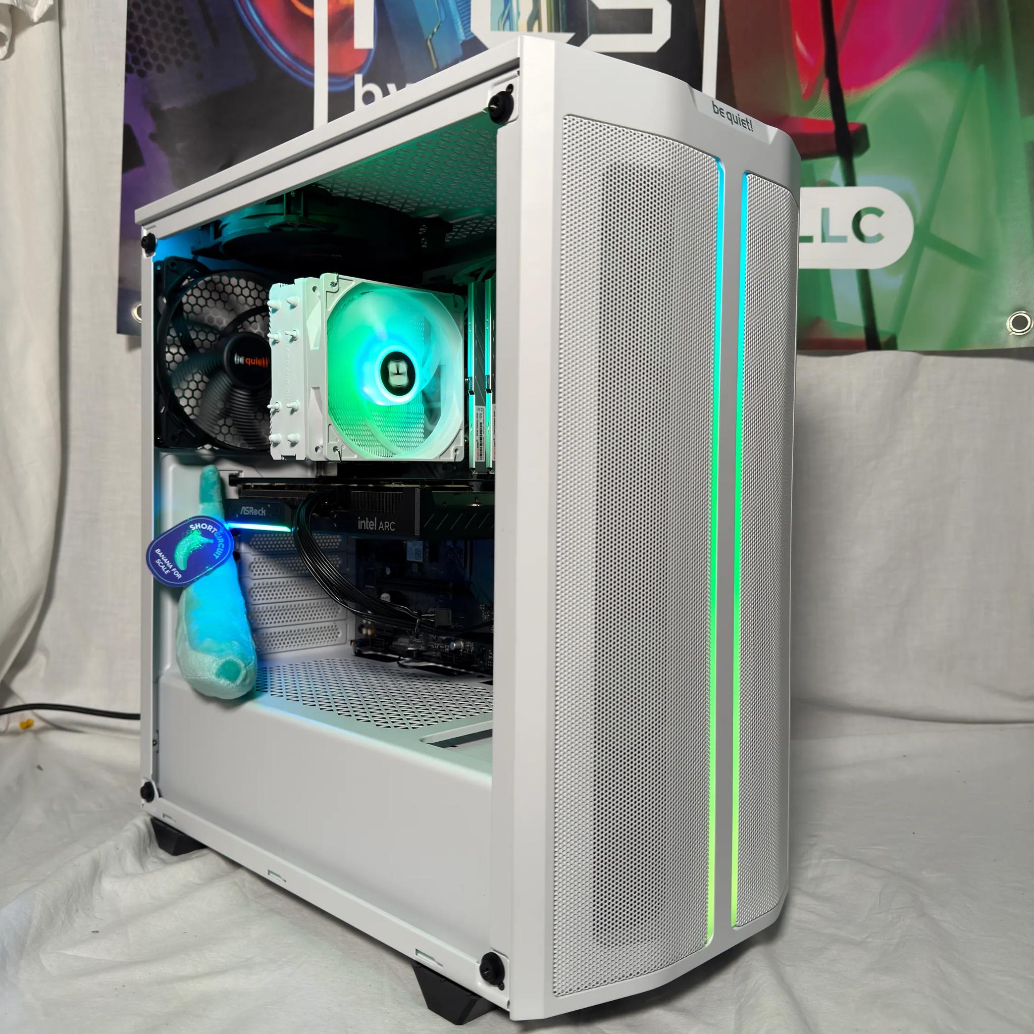 Ryzen 7 5700X3D Arc b580 Gaming PC