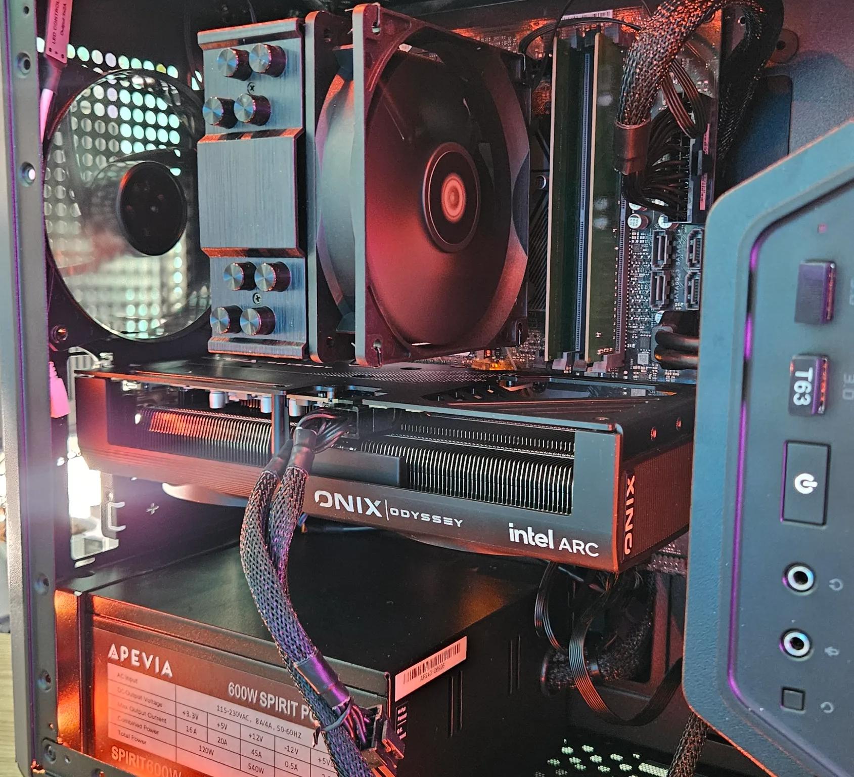 Intel Arc B580 System with an i7 9700k!